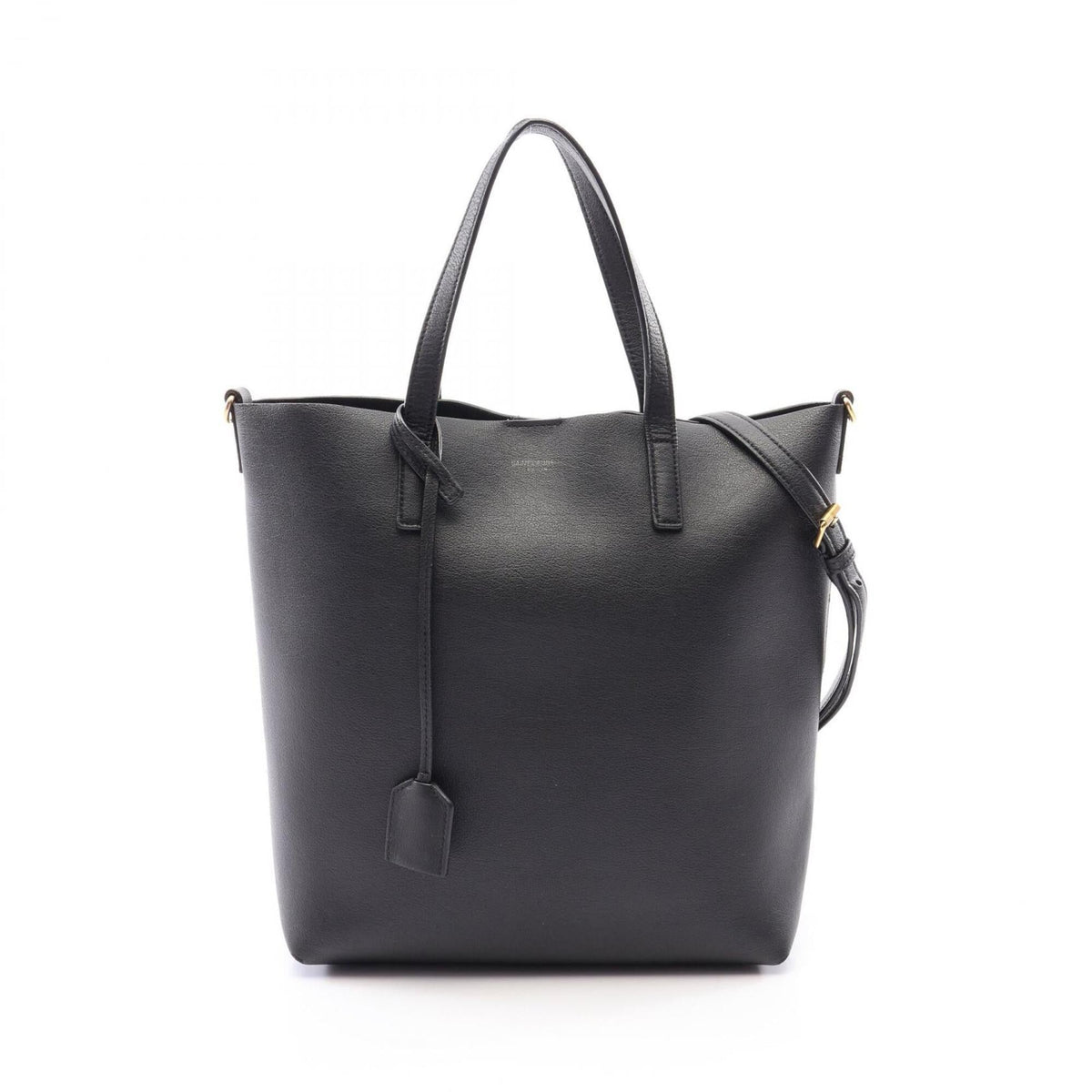 Saint Laurent Black Leather Handbag (Pre-Owned)
