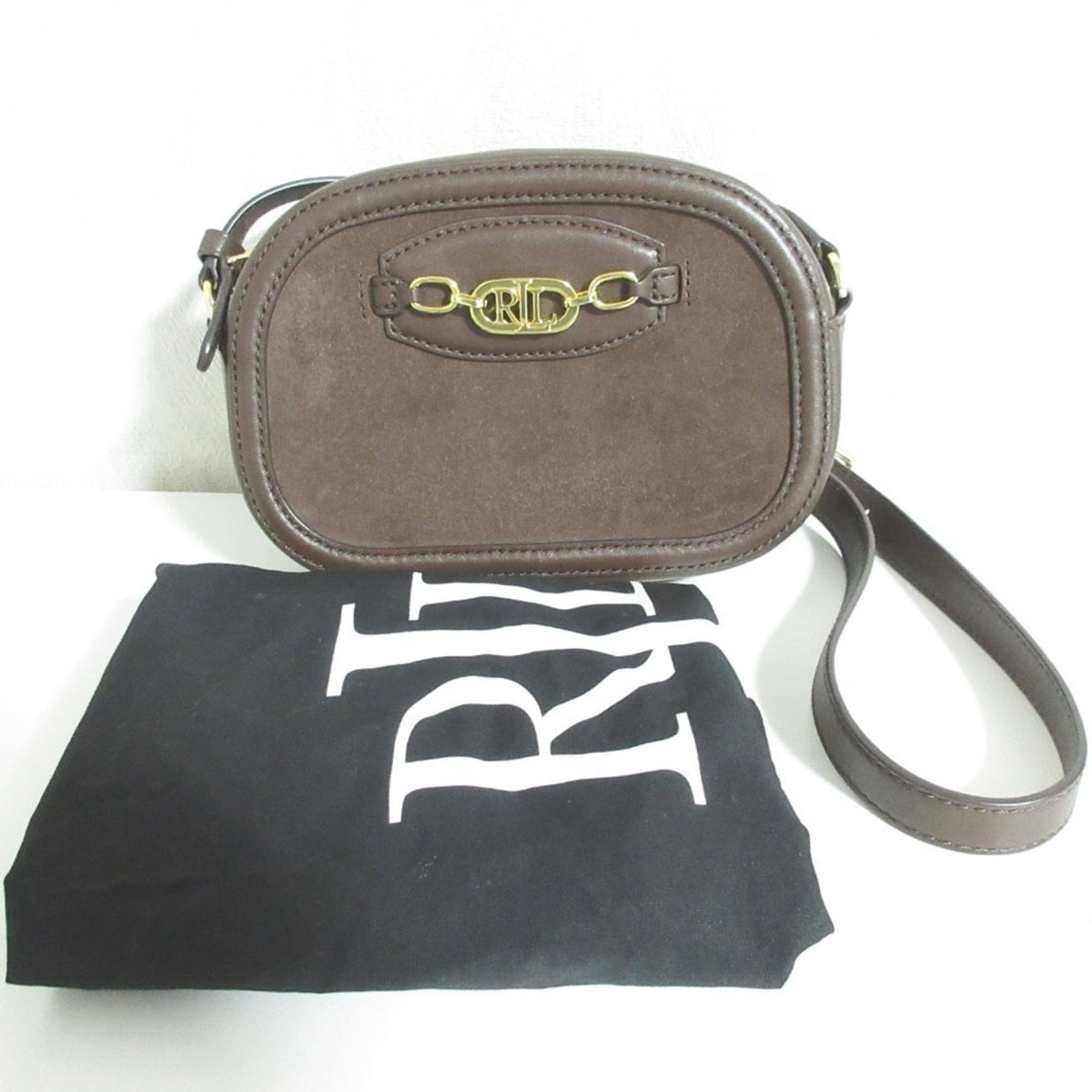 Ralph Lauren Brown Suede Shoulder Bag (Pre-Owned)