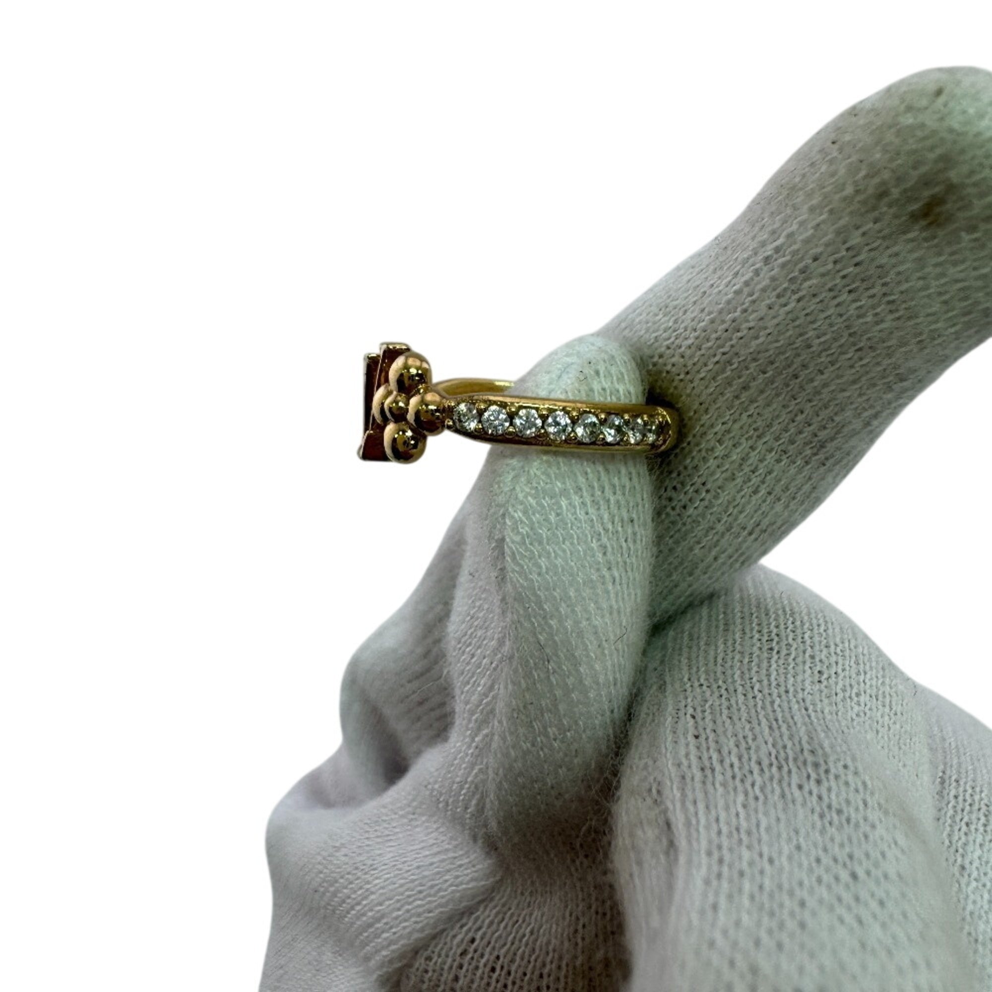 Louis Vuitton Gold Plating Band Ring (Pre-Owned)