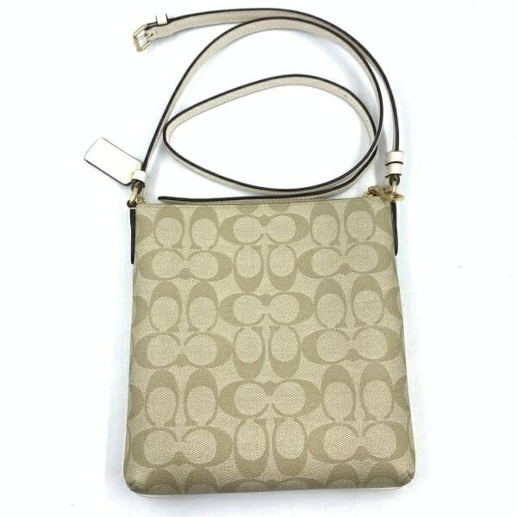 Coach Signature Khaki Shoulder Bag (Pre-Owned)