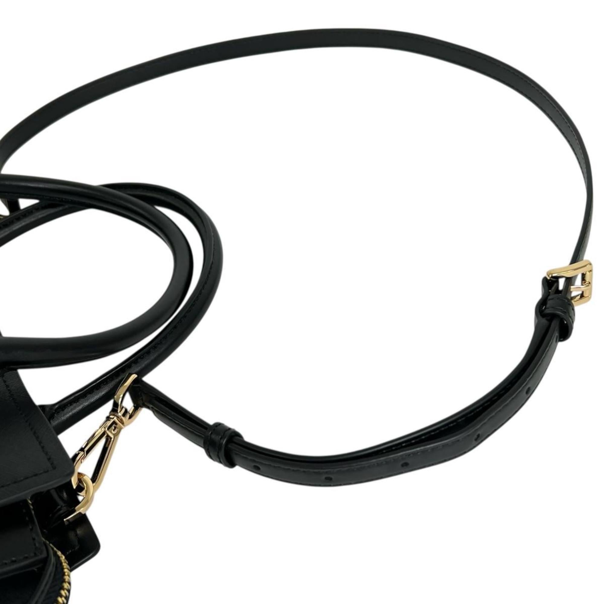 Michael Kors Black Leather Handbag Shoulder Bag (Pre-Owned)