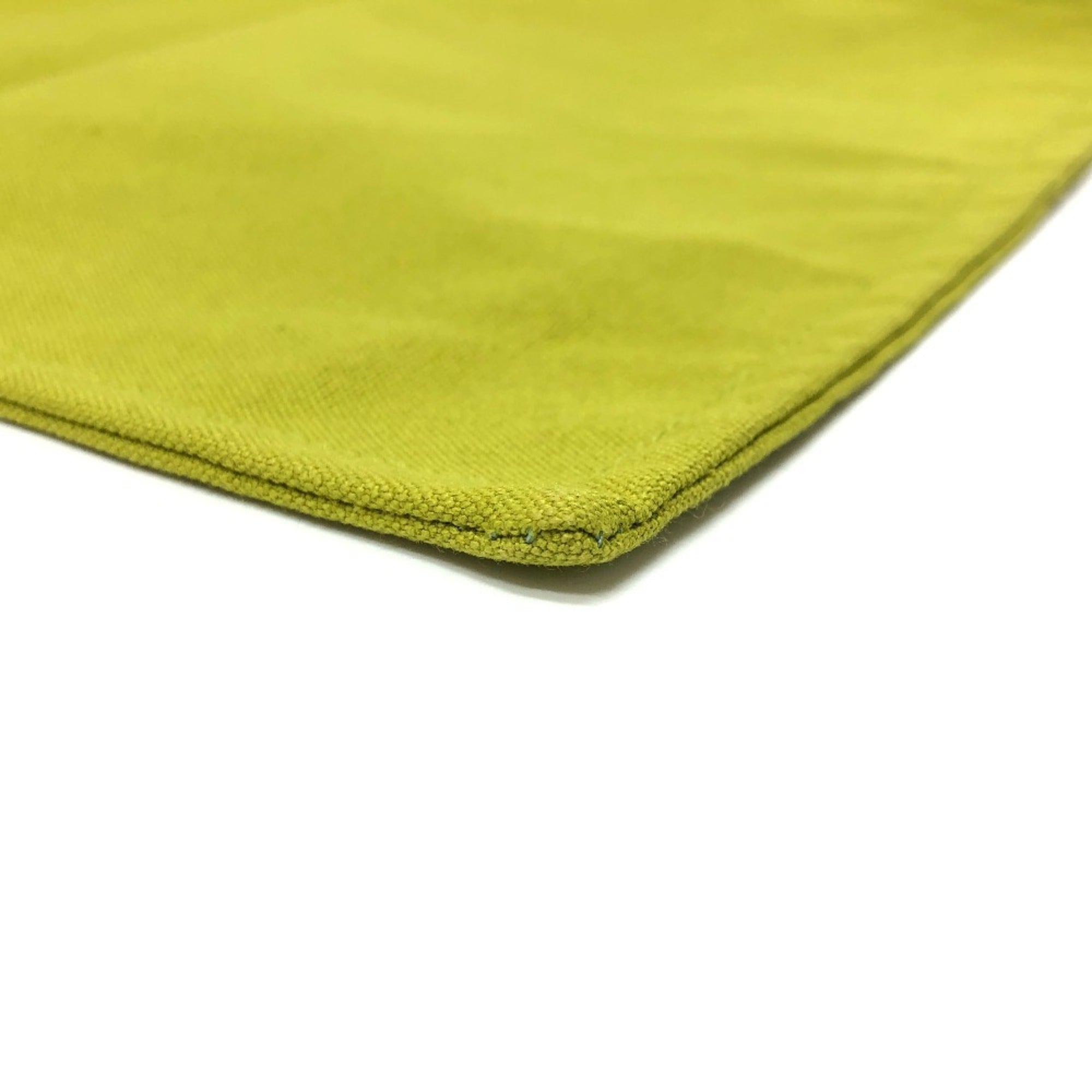 Hermes Green Canvas Pouch (Pre-Owned)