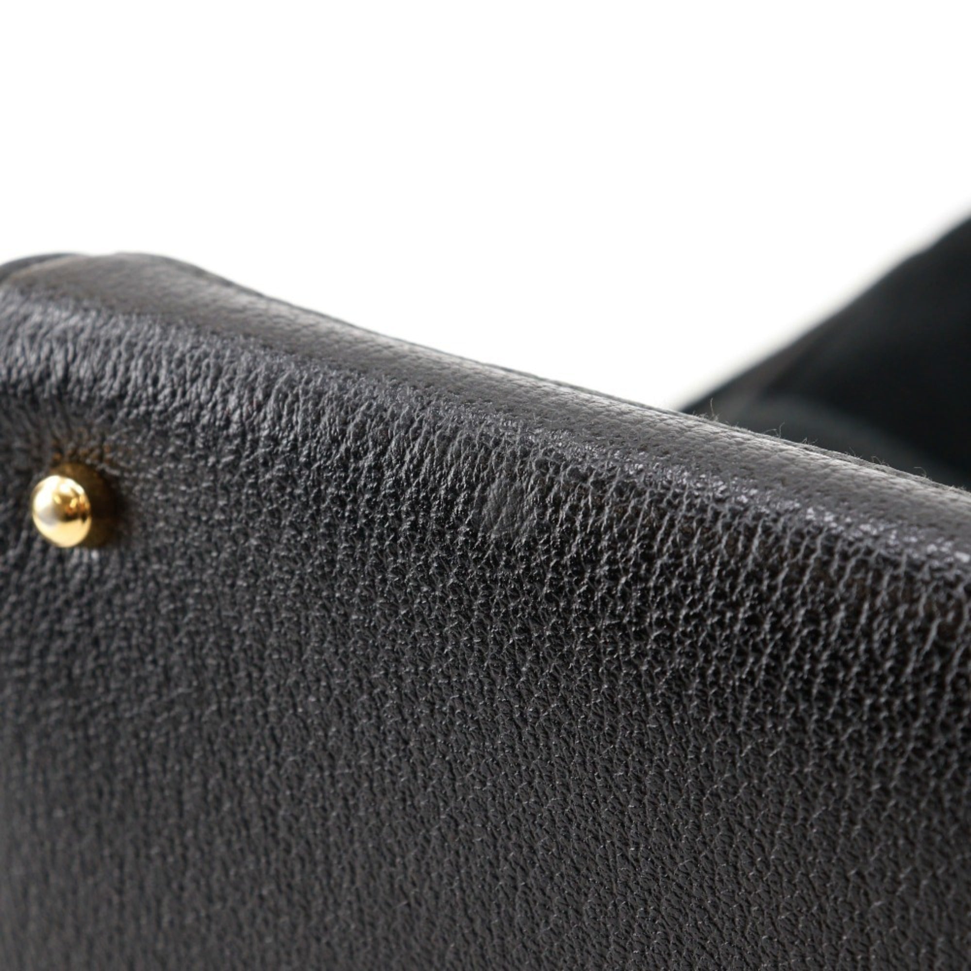 Gucci Black Suede Tote Bag (Pre-Owned)