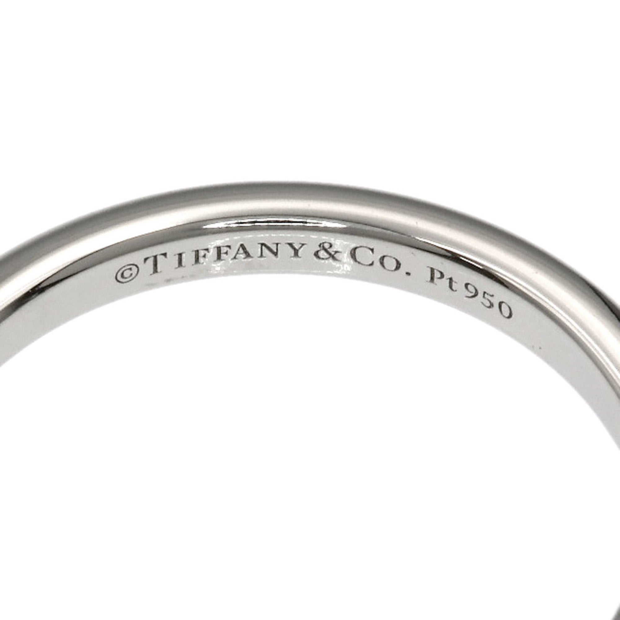 Tiffany Platinum 950 Band Ring (Pre-Owned)