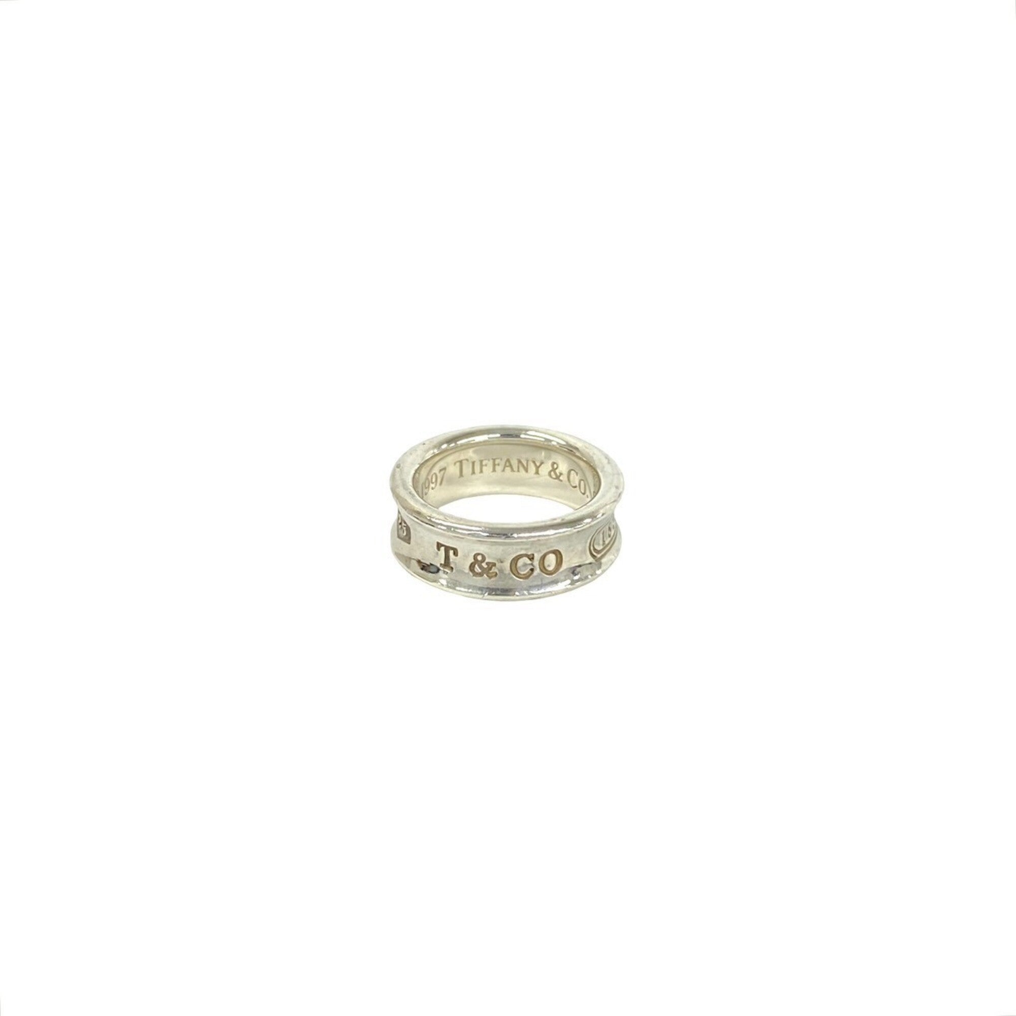 Tiffany Silver Silver 925 Band Ring (Pre-Owned)