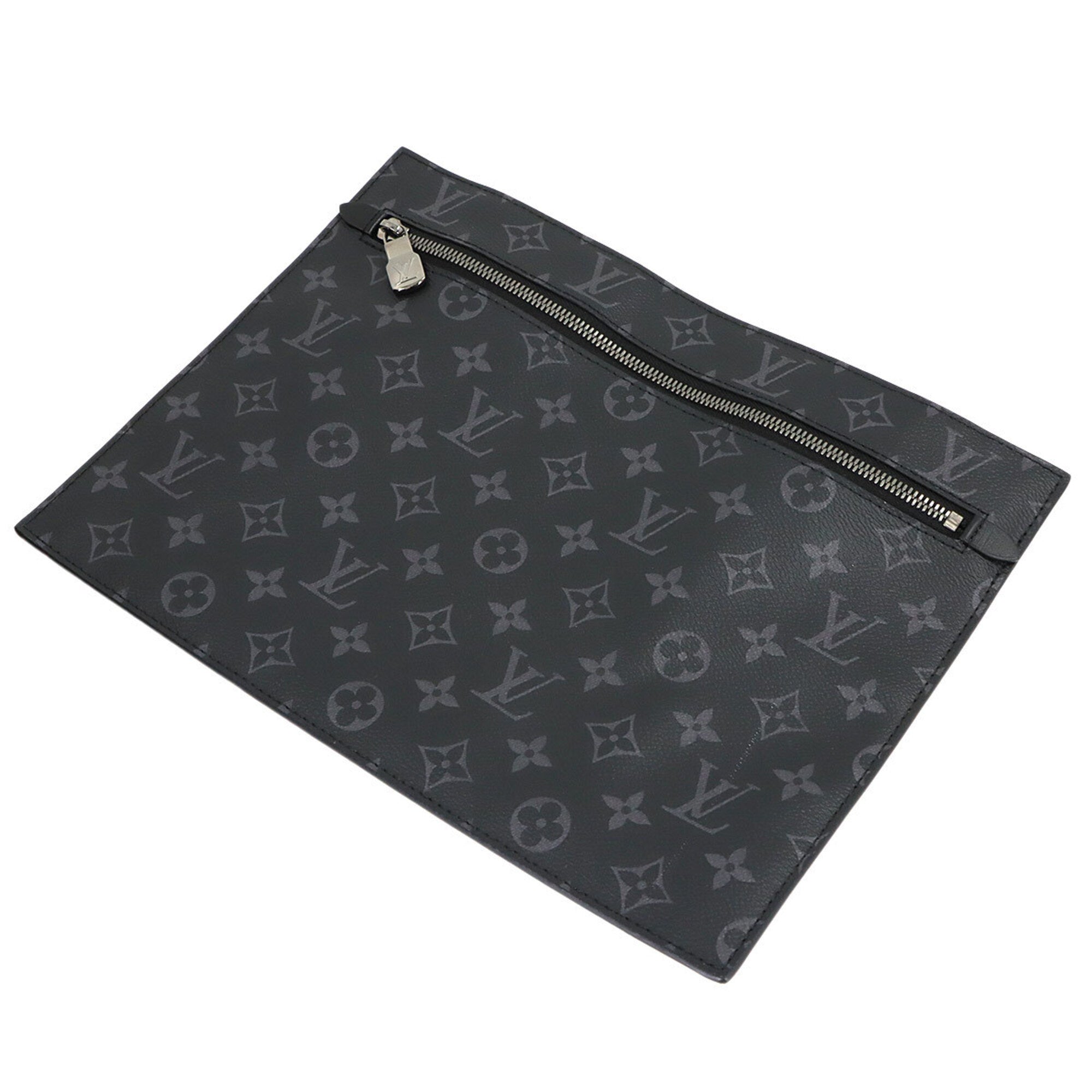 Louis Vuitton Black Monogram Eclipse Monogram Eclipse Handbag Pouch Tote Bag (Pre-Owned)