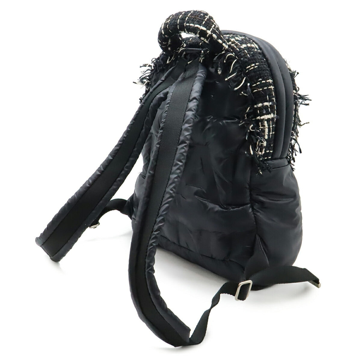 Chanel Black Nylon Backpack (Pre-Owned)