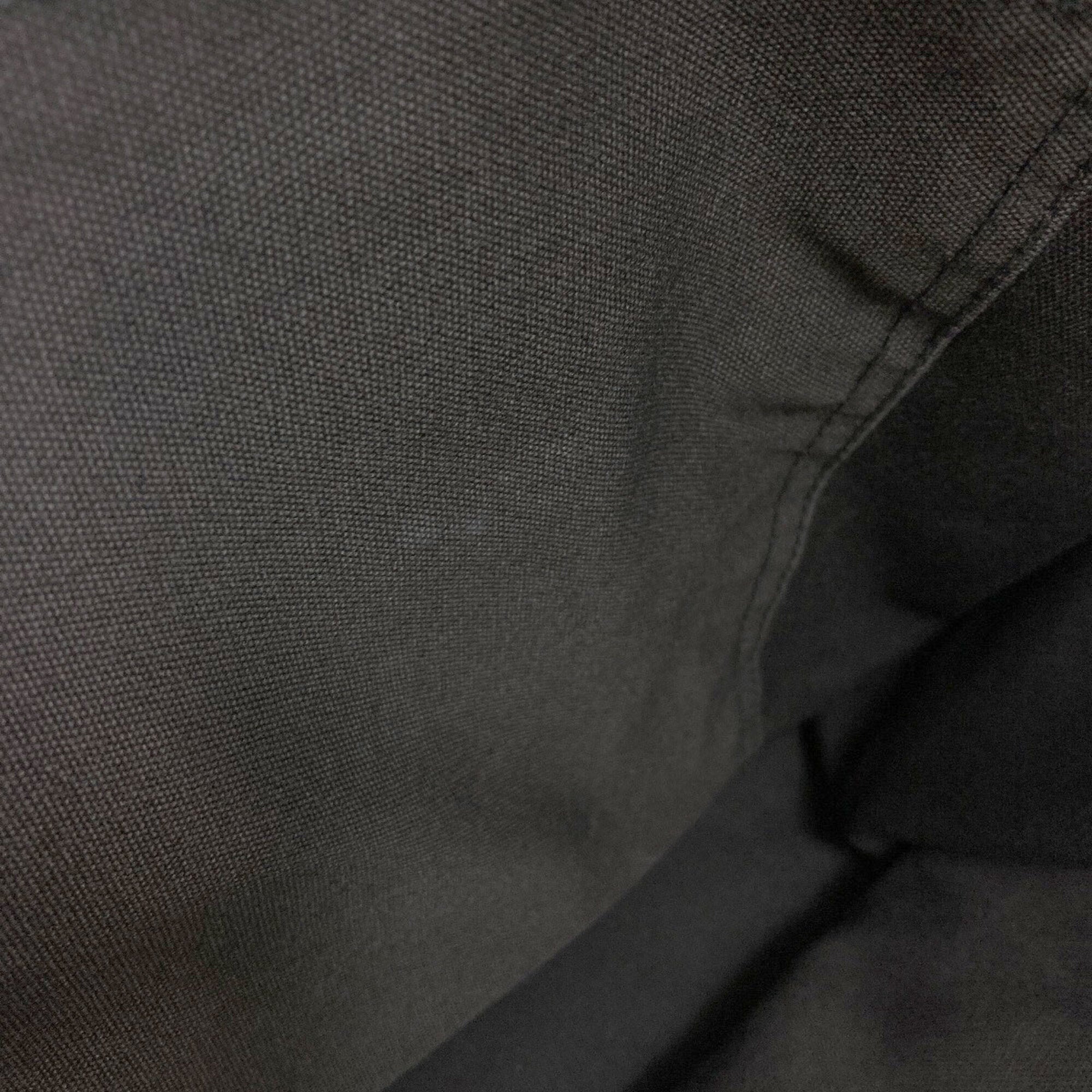 Hermes Gray Canvas Tote Bag (Pre-Owned)