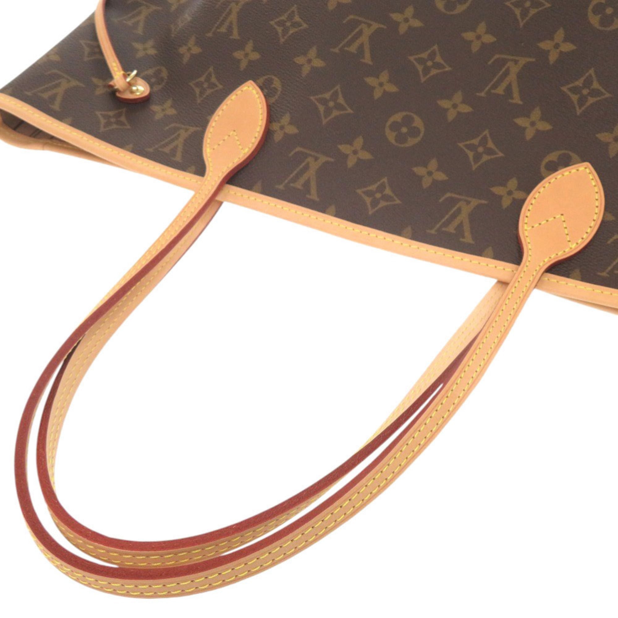 Louis Vuitton Brown Monogram Pouch Tote Bag (Pre-Owned)