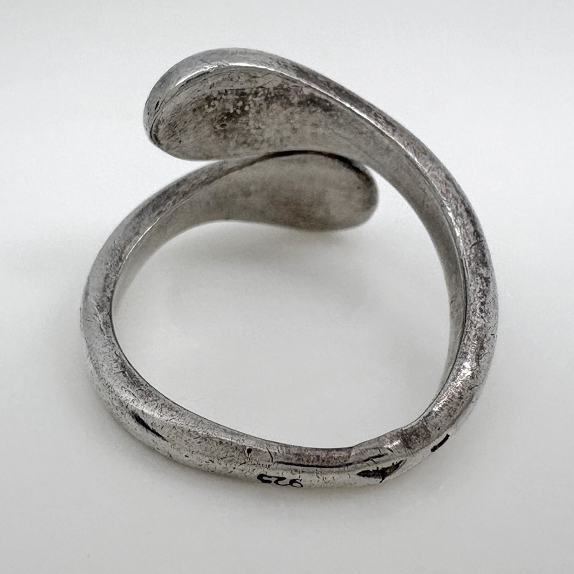 Chanel Silver 925 Band Ring (Pre-Owned)