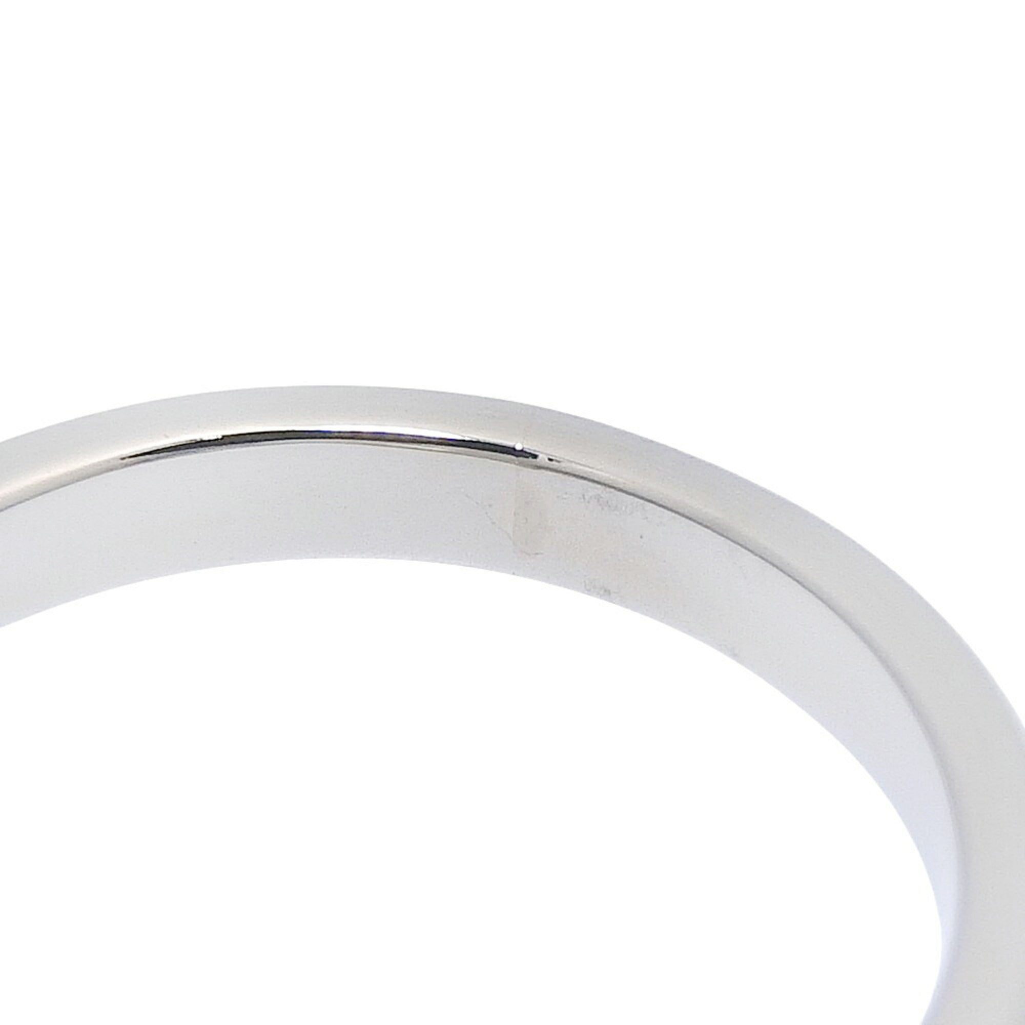 Tiffany Platinum Platinum 950 Band Ring (Pre-Owned)