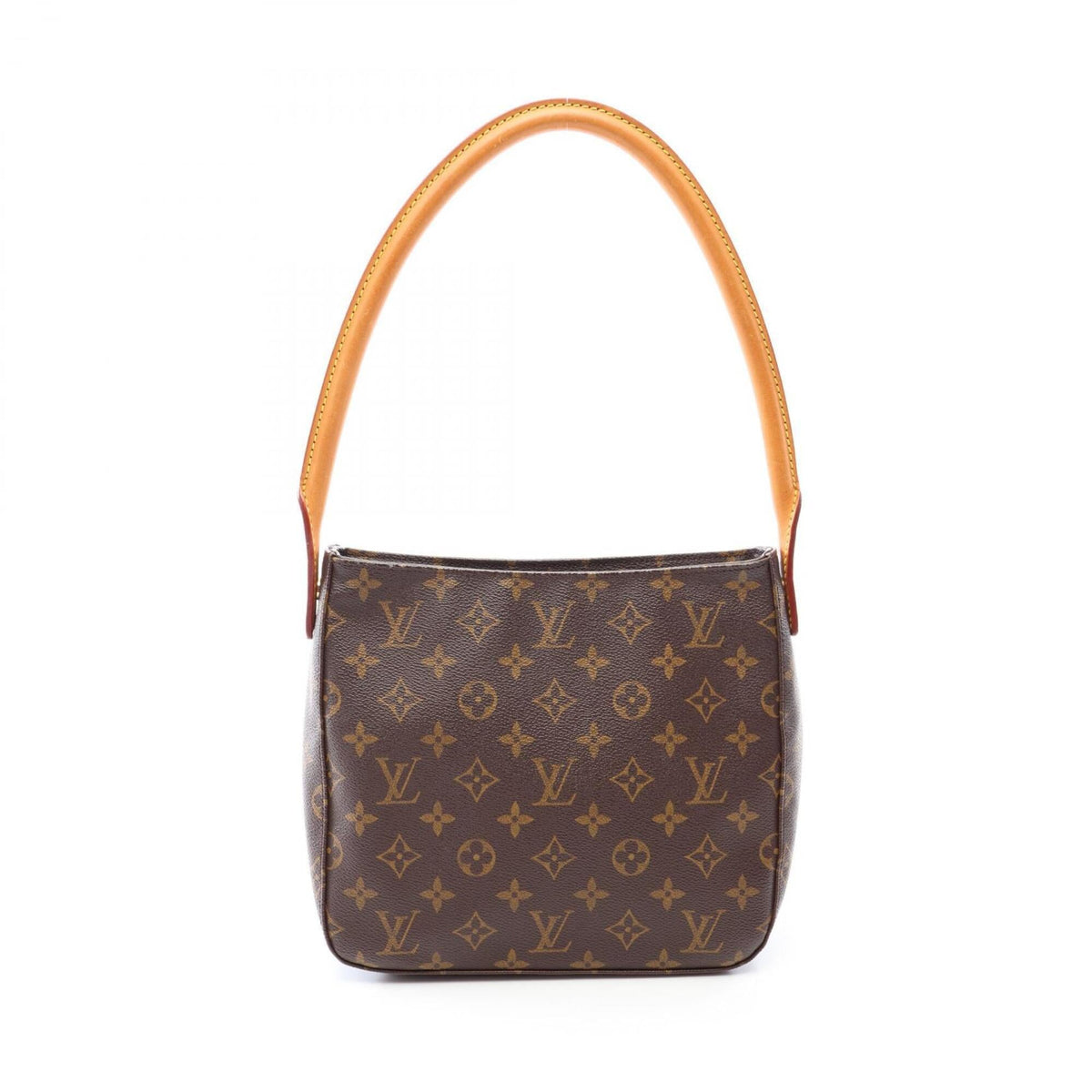 Louis Vuitton Brown Monogram Monogram Leather Handbag Shoulder Bag (Pre-Owned)