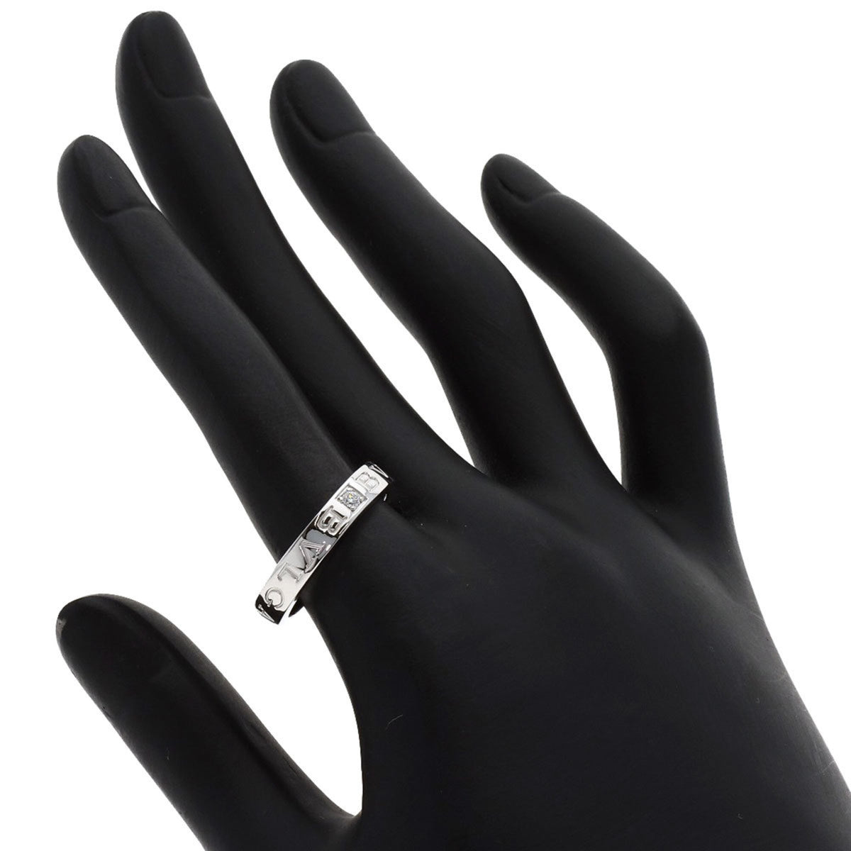 Bvlgari White Gold (18K) Band Ring (Pre-Owned)