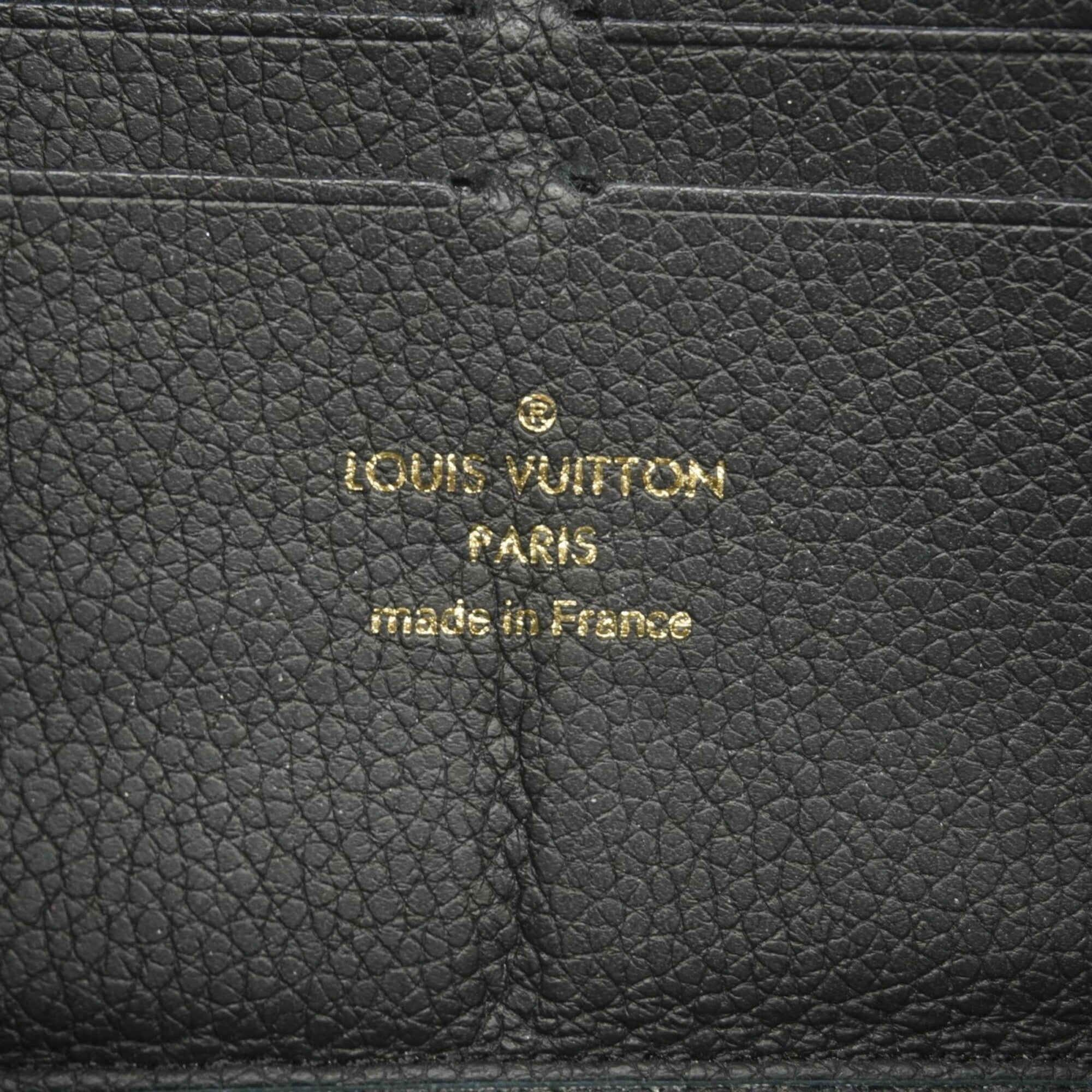 Louis Vuitton Noir Long Wallet (Bi-Fold) (Pre-Owned)