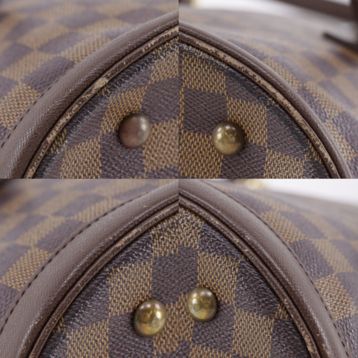 Louis Vuitton Brown Damier Canvas Tote Bag (Pre-Owned)