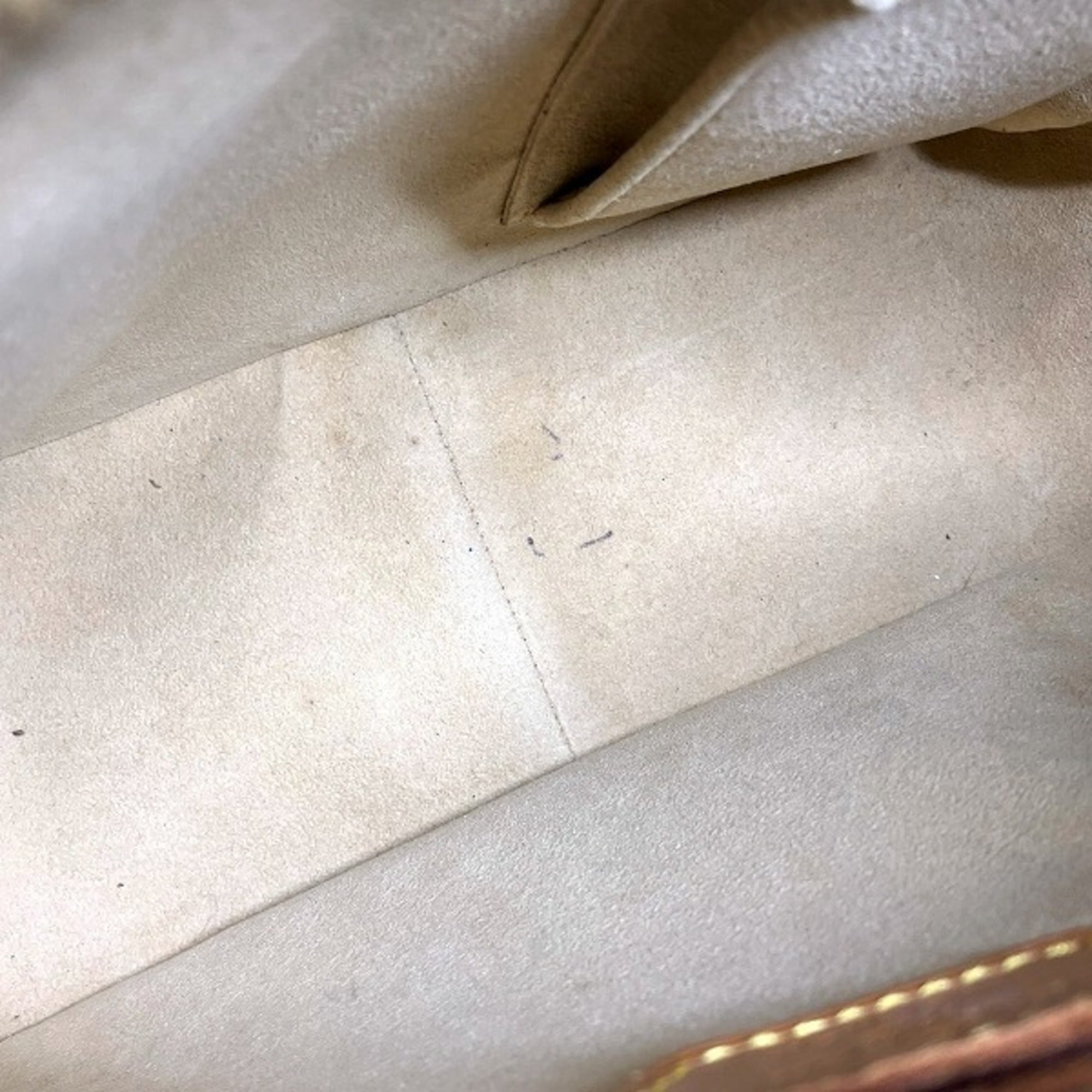 Louis Vuitton Brown Monogram Canvas Pvc Coated Canvas Handbag Shoulder Bag (Pre-Owned)