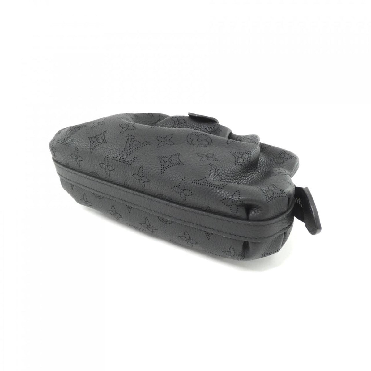 Louis Vuitton Black Leather Shoulder Bag (Pre-Owned)