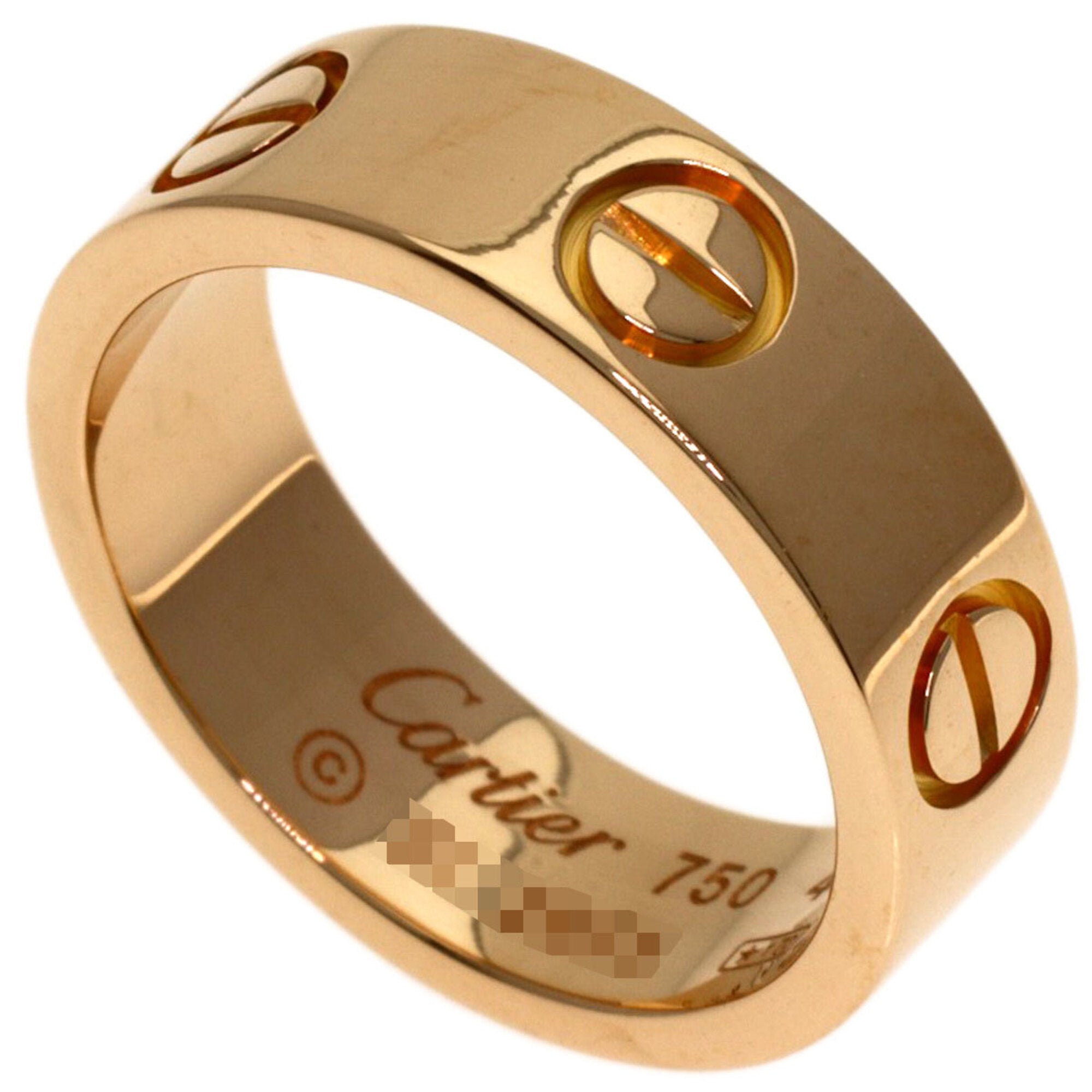 Cartier Pink Gold Pink Gold (18K) Band Ring (Pre-Owned)