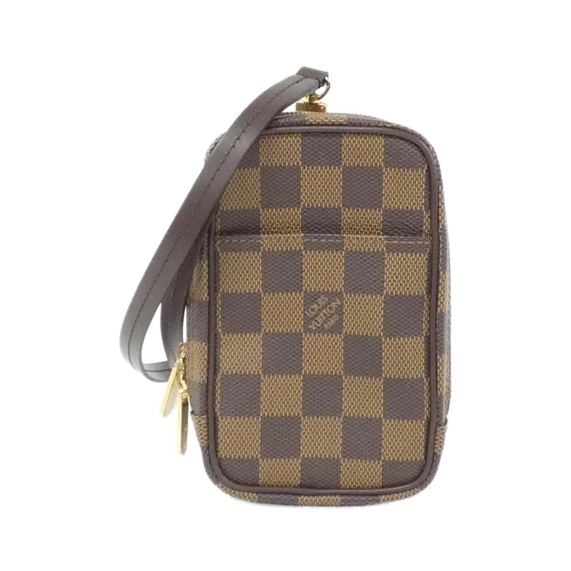 Louis Vuitton Ebene Coated Canvas Pouch (Pre-Owned)