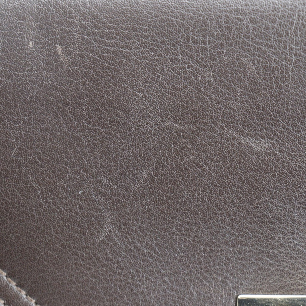 Salvatore Ferragamo Brown Leather Shoulder Bag (Pre-Owned)