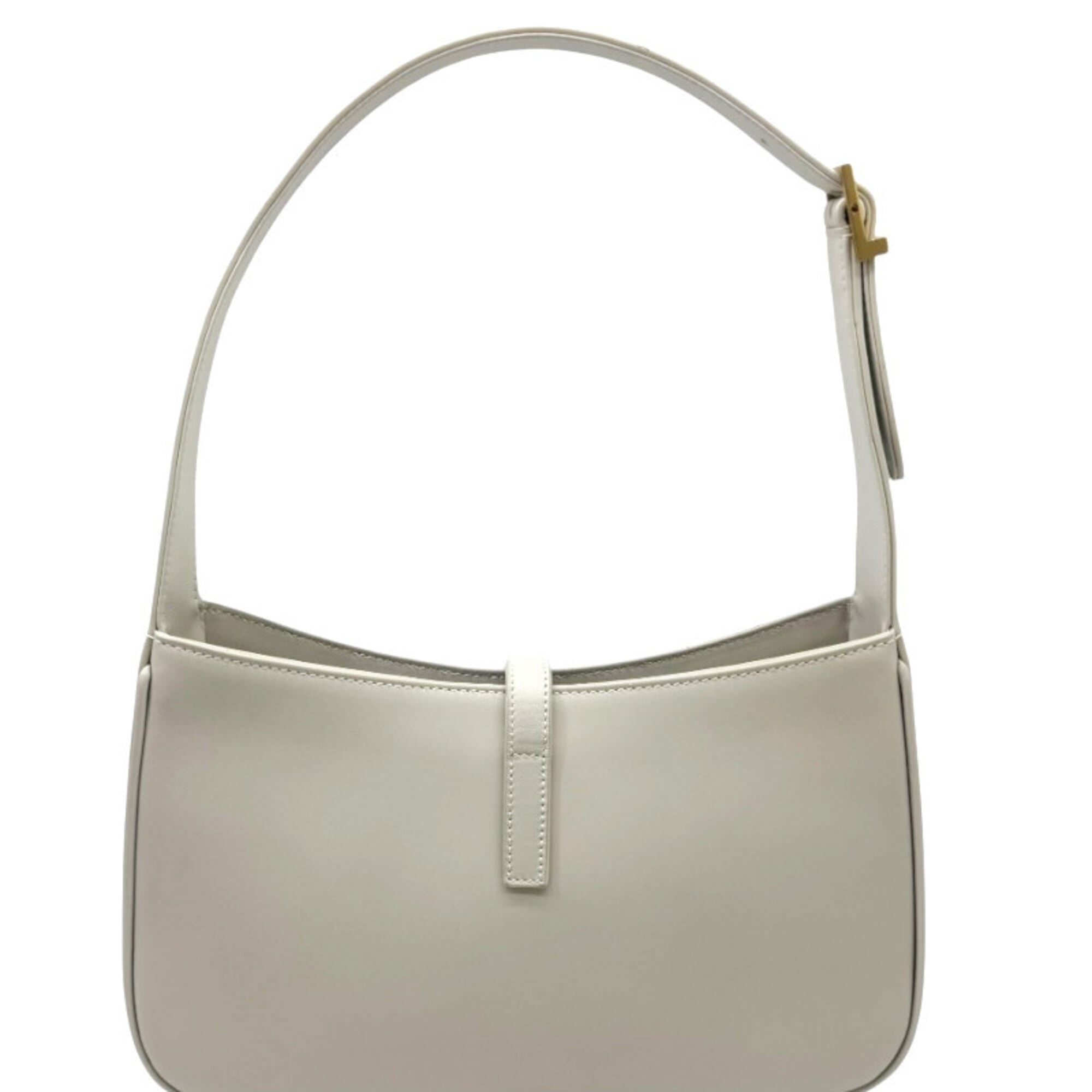 Saint Laurent Ivory Leather Handbag (Pre-Owned)