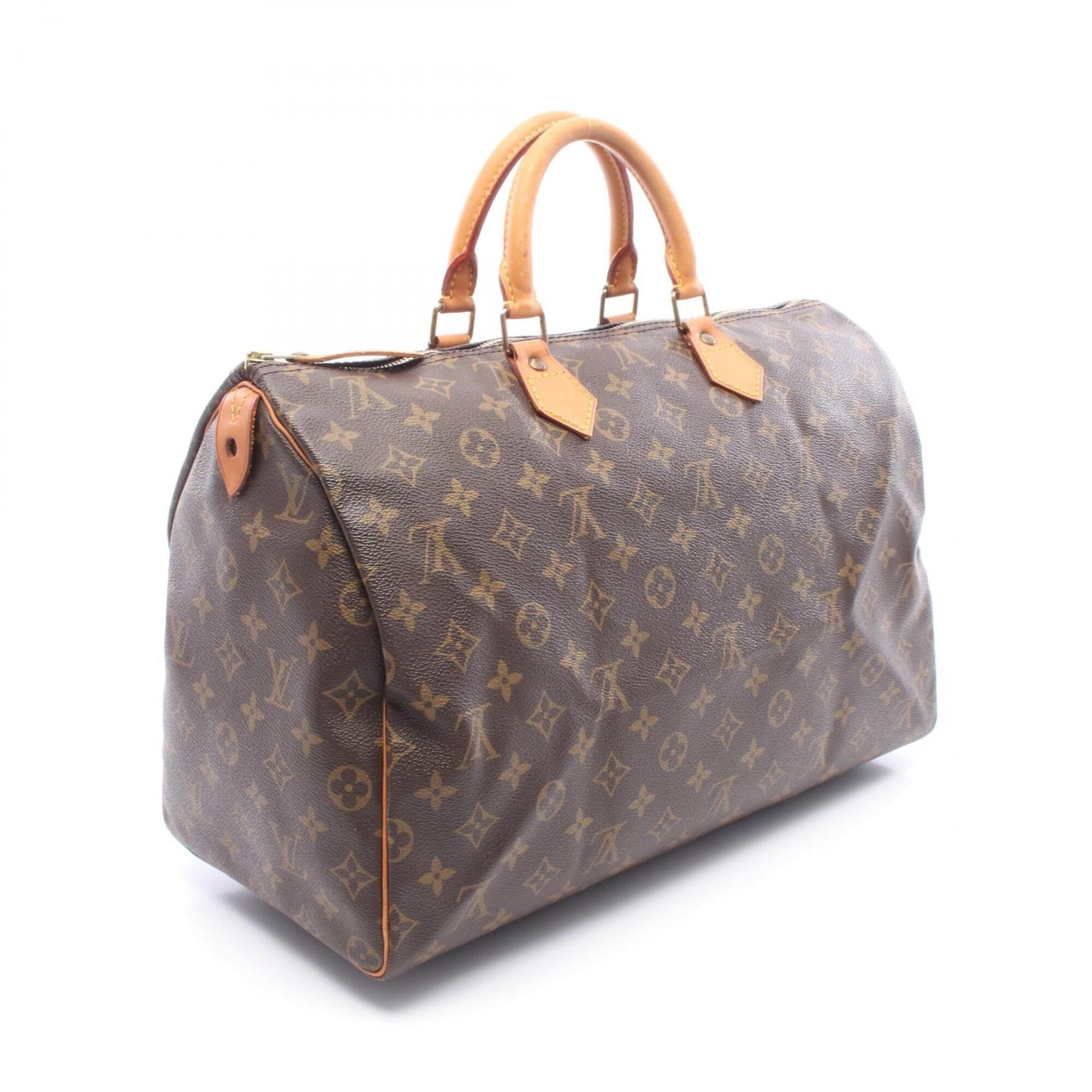 Louis Vuitton Brown Monogram Monogram Leather Handbag (Pre-Owned)