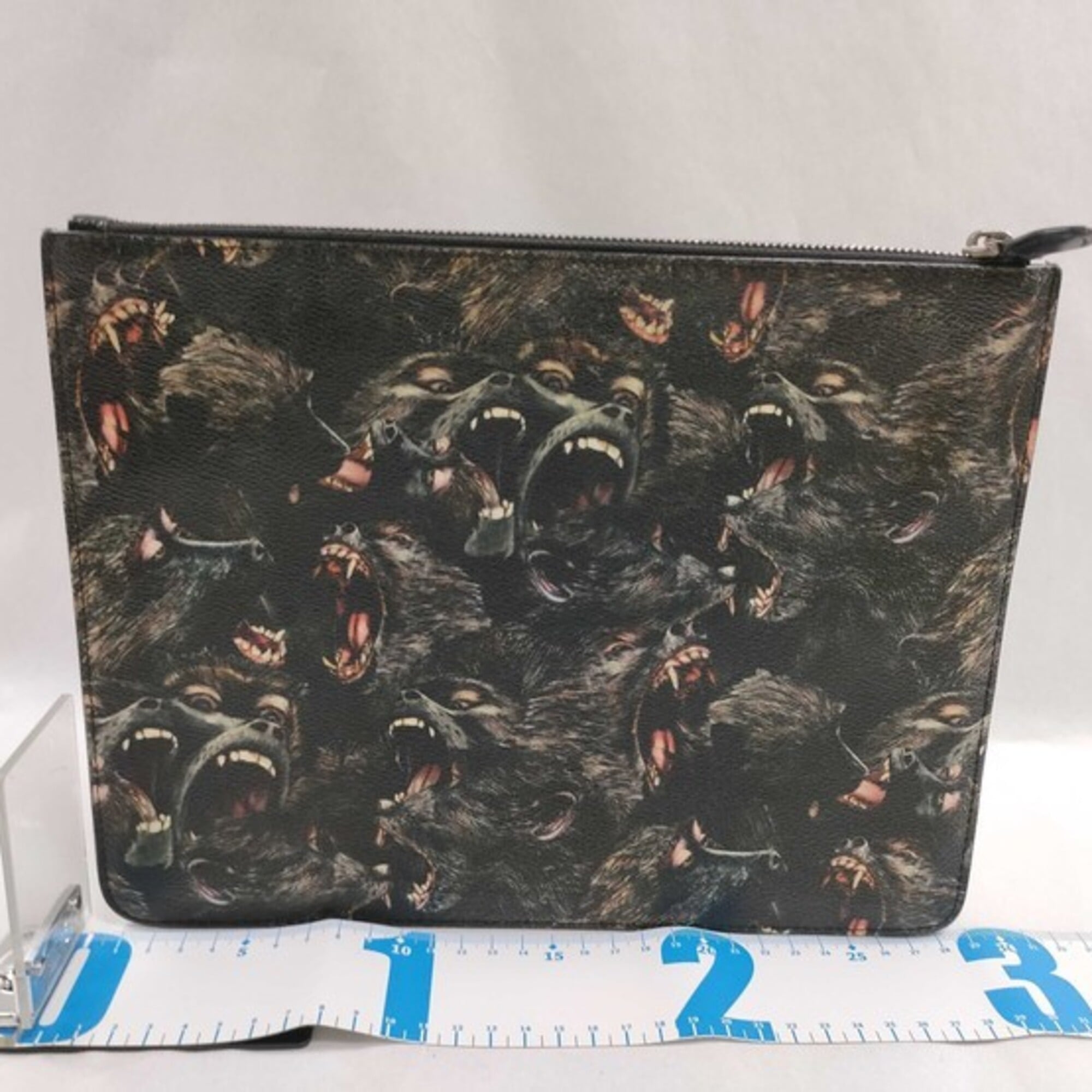 Givenchy Black Pvc Clutch Bag (Pre-Owned)