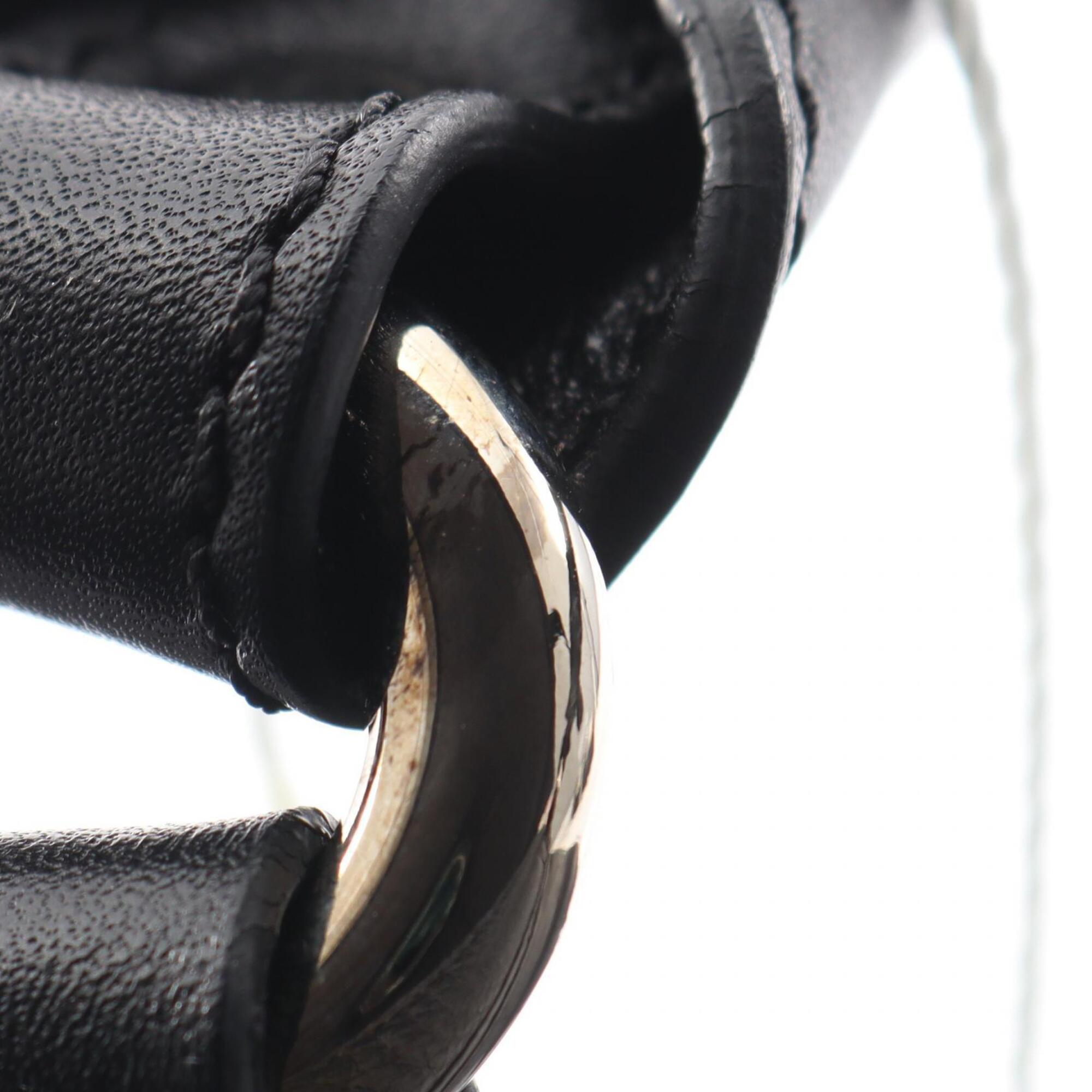 Celine Black Leather Handbag (Pre-Owned)