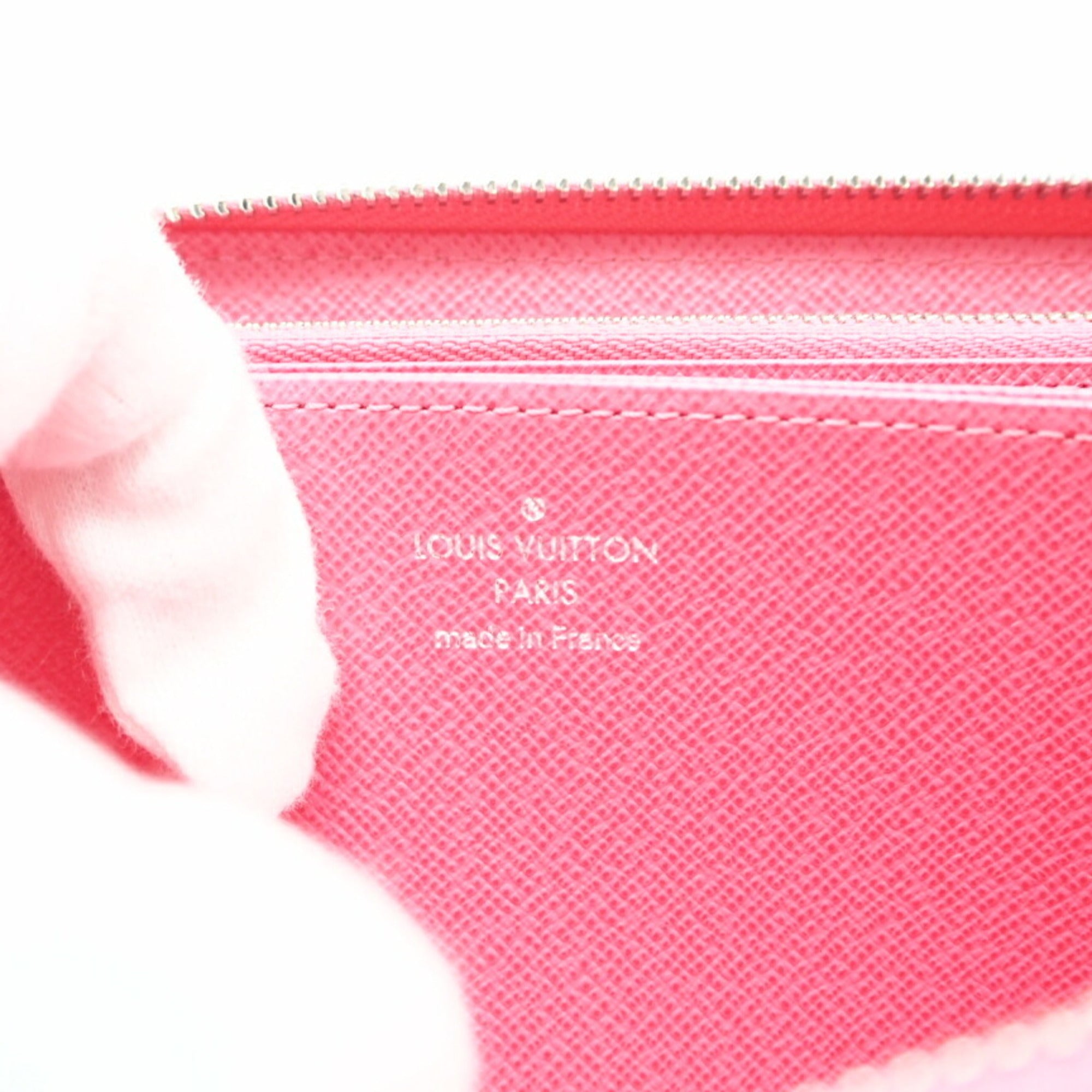 Louis Vuitton Epi Pink Leather Long Bill Wallet (Bi-Fold) (Pre-Owned)