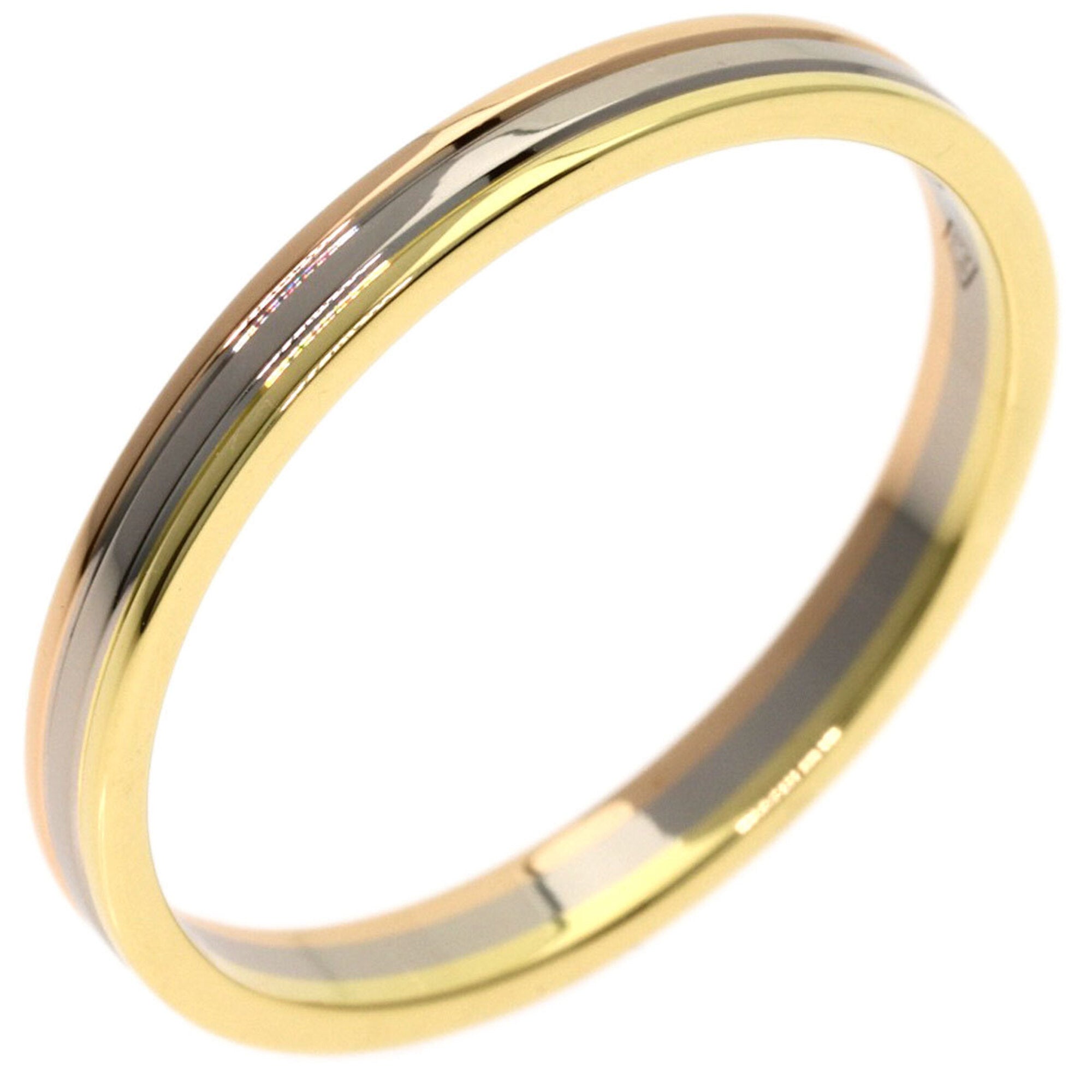 Cartier Yellow Gold (18K) Pink Gold (18K) White Gold (18K) Band Ring (Pre-Owned)