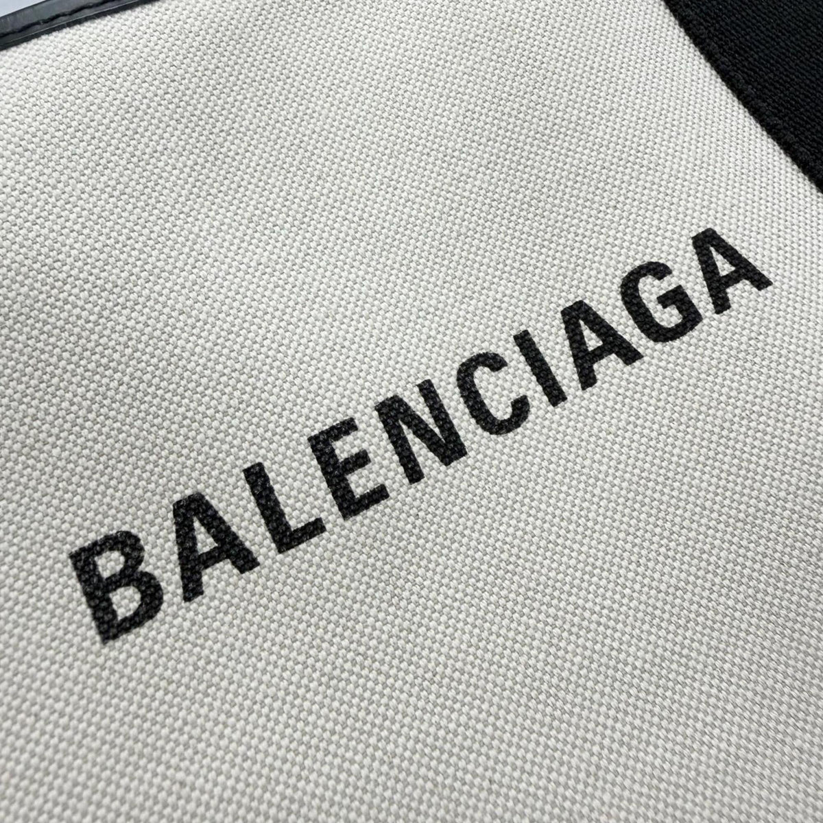 Balenciaga Black Canvas Leather Shoulder Bag (Pre-Owned)