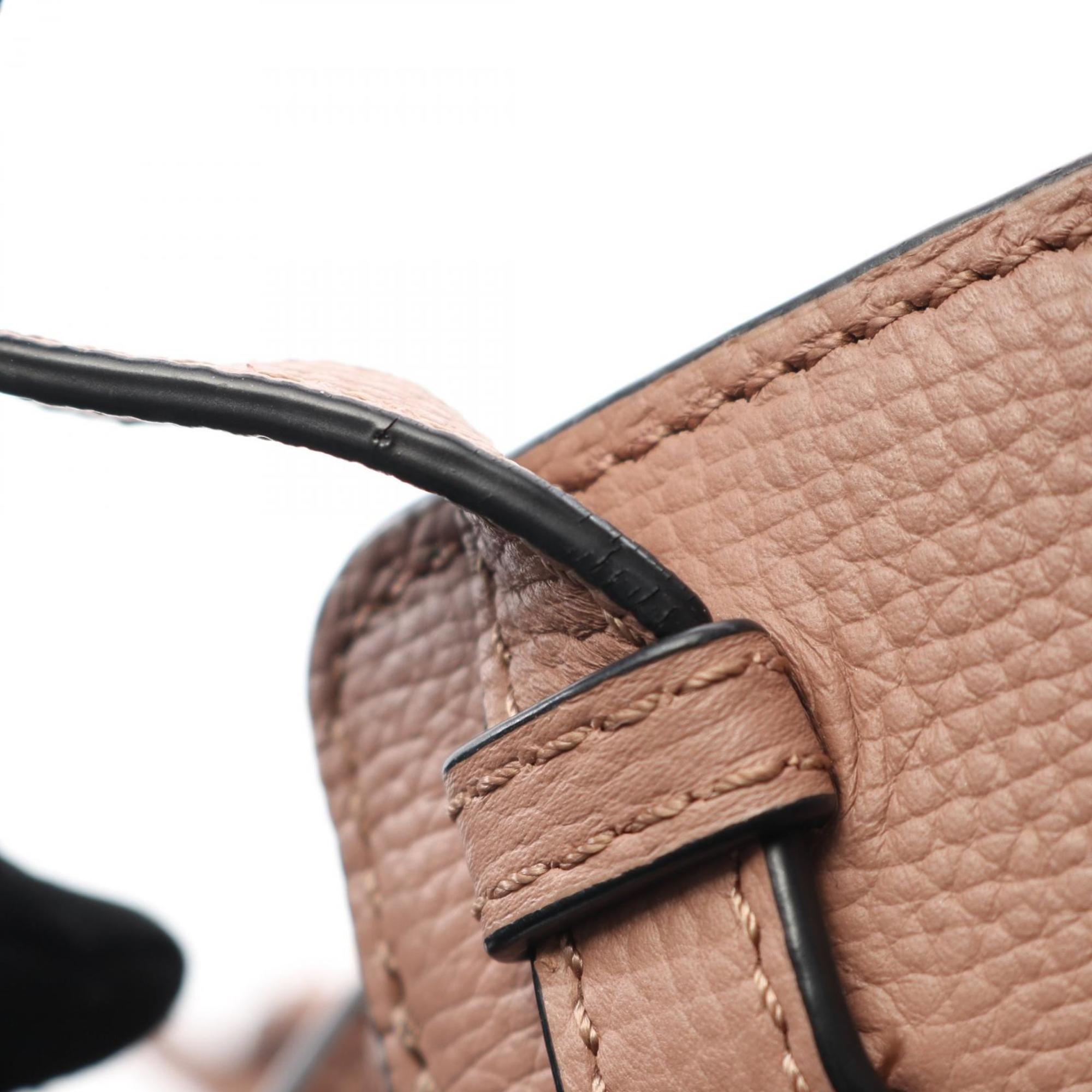 Loewe Pink Leather Handbag (Pre-Owned)