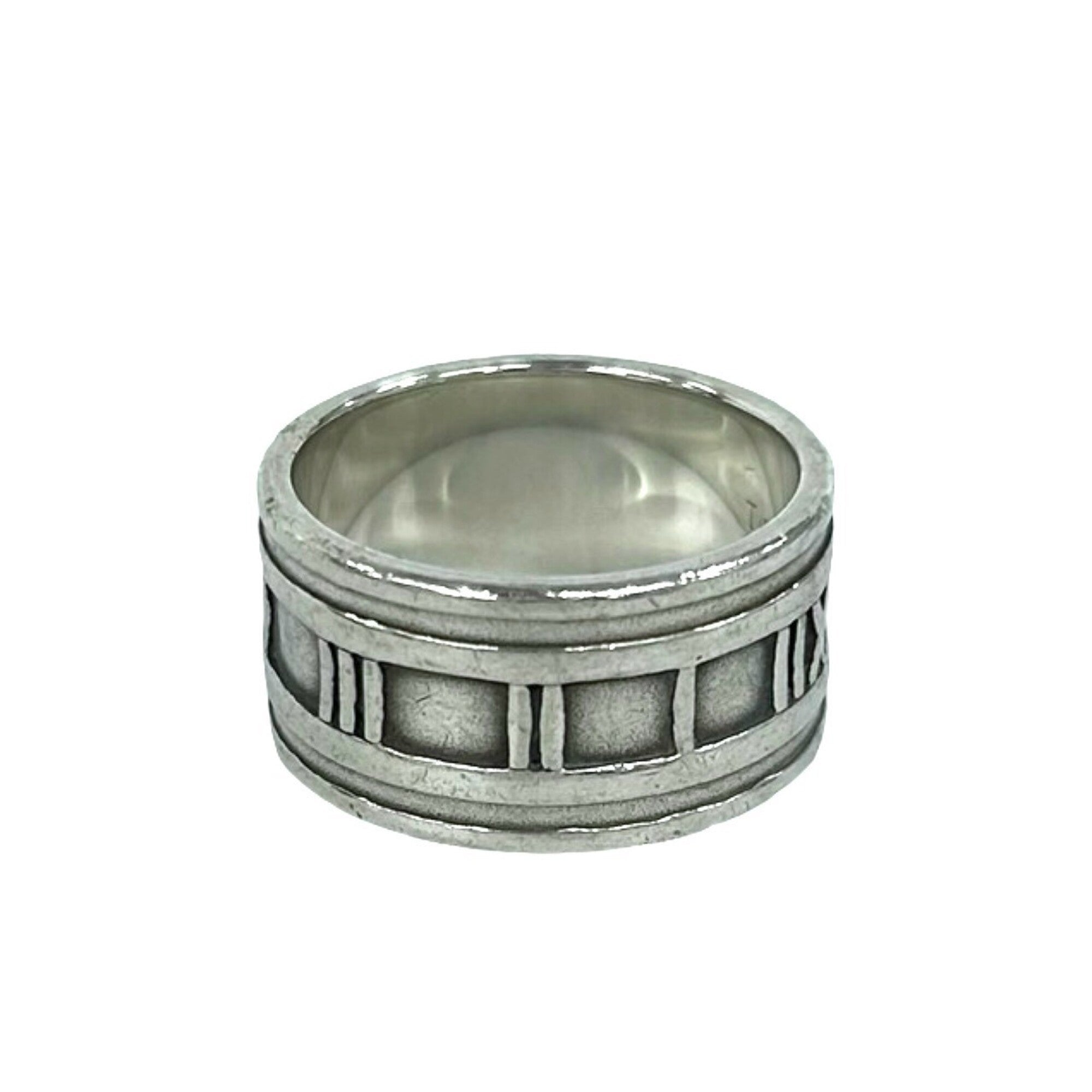 Tiffany Silver Silver 925 Band Ring (Pre-Owned)