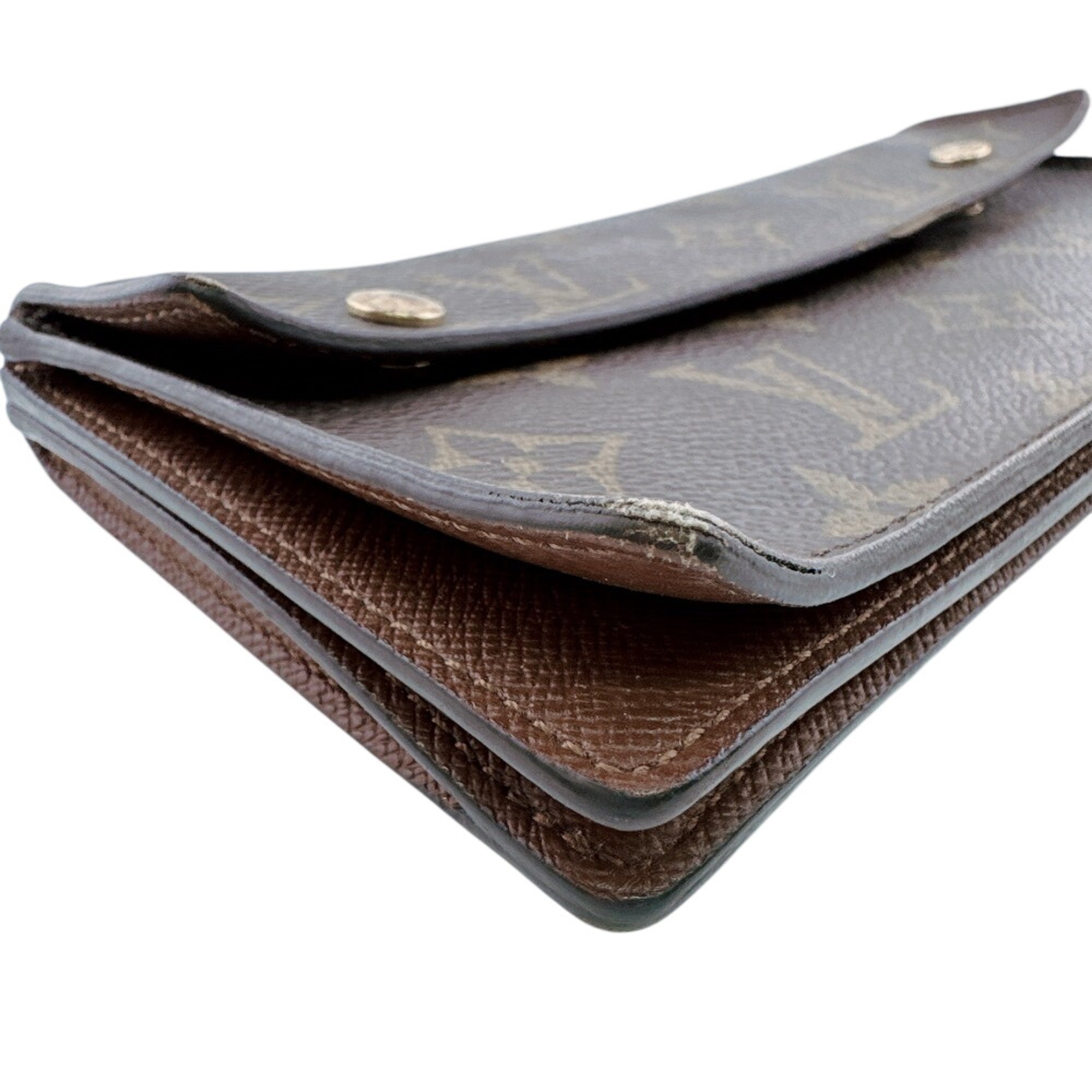 Louis Vuitton Brown Monogram Monogram Long Wallet (Bi-Fold) (Pre-Owned)