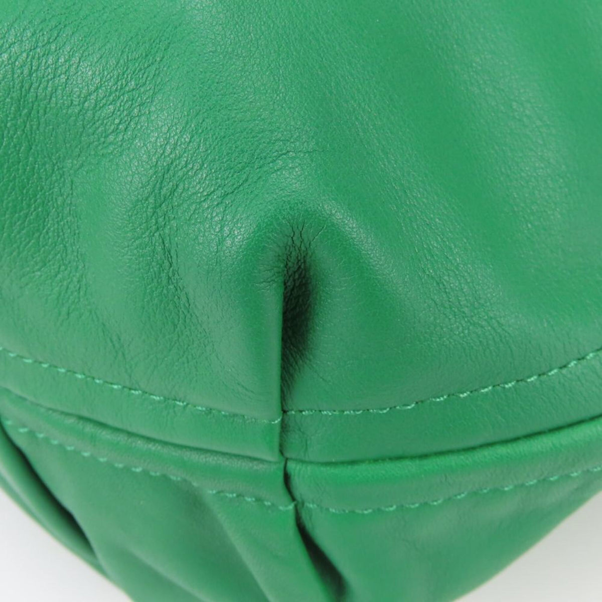 Coach Gray Green Leather Tote Bag (Pre-Owned)