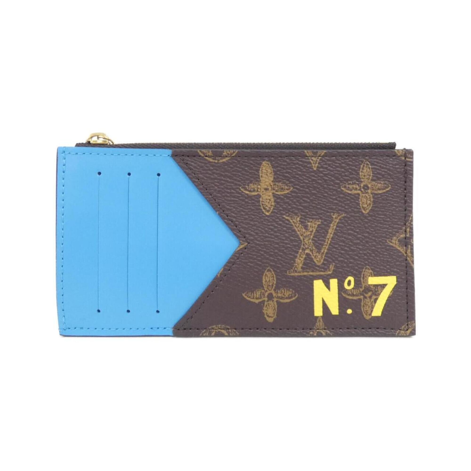Louis Vuitton Marron Coated Canvas Coin Purse/Coin Case (Pre-Owned)