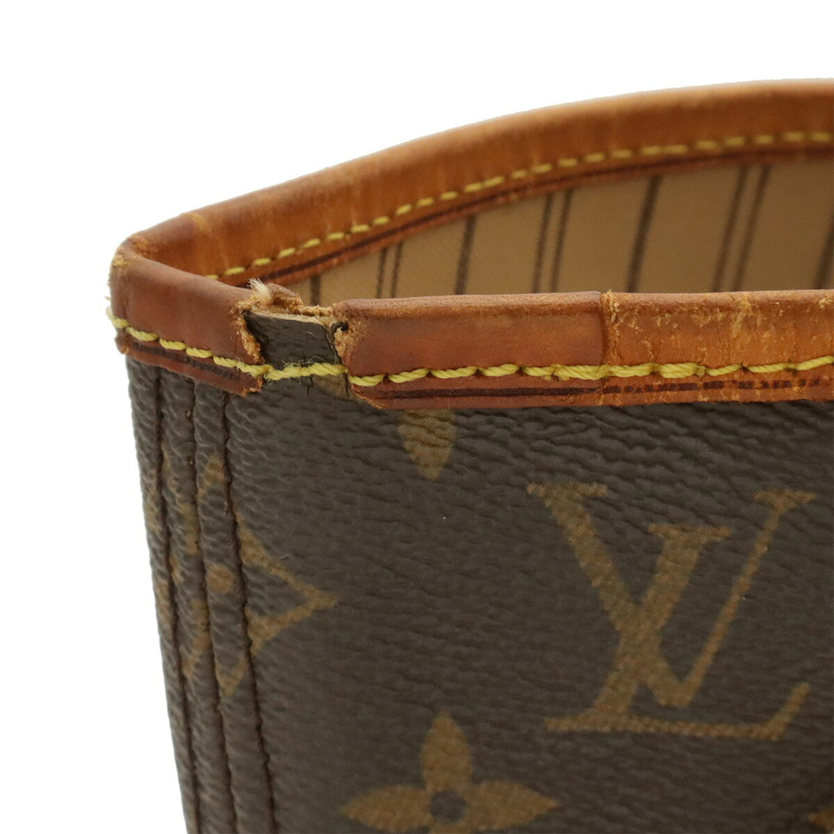 Louis Vuitton Brown Galle Monogram White Monogram Shoulder Bag Tote Bag (Pre-Owned)