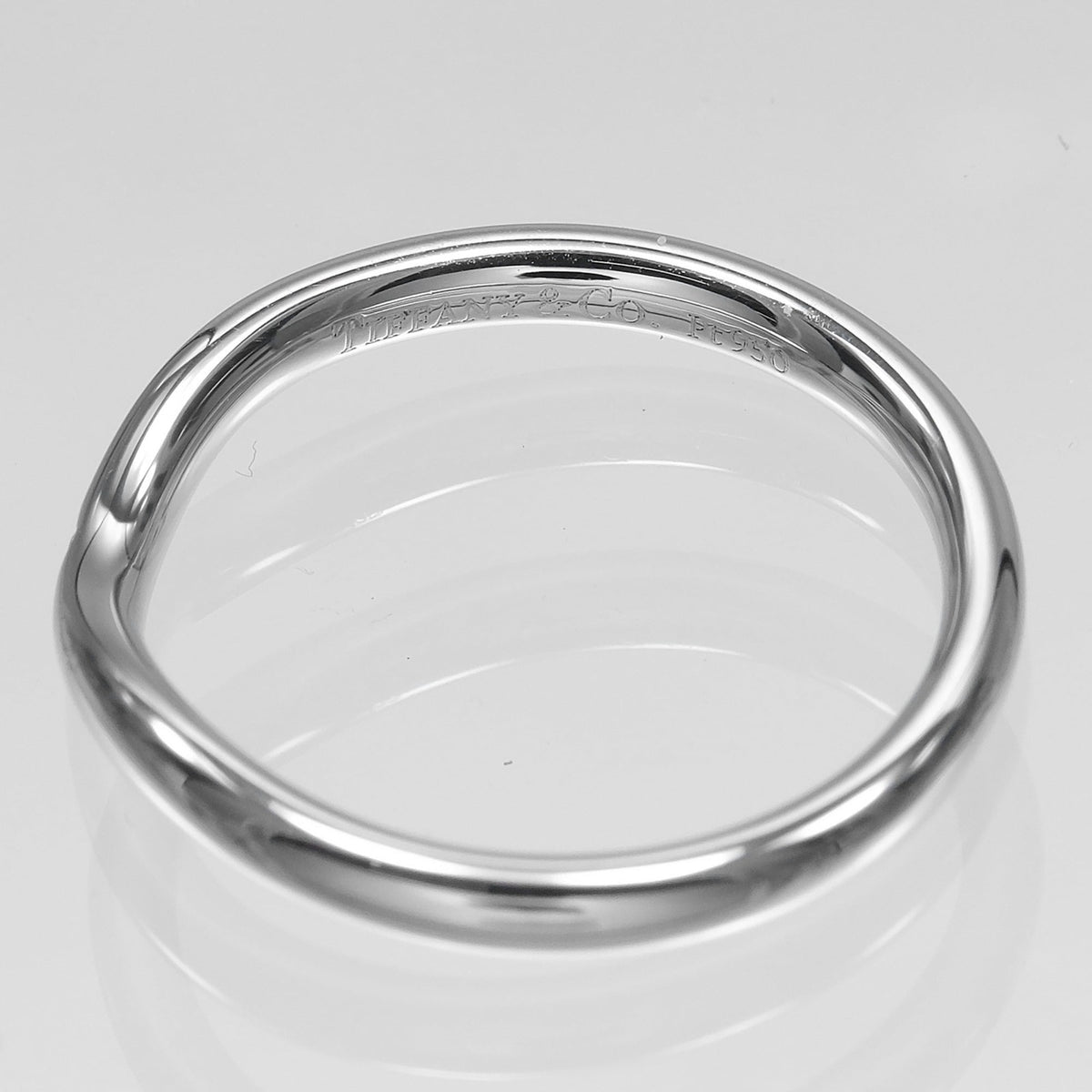 Tiffany Platinum 950 Band Ring (Pre-Owned)