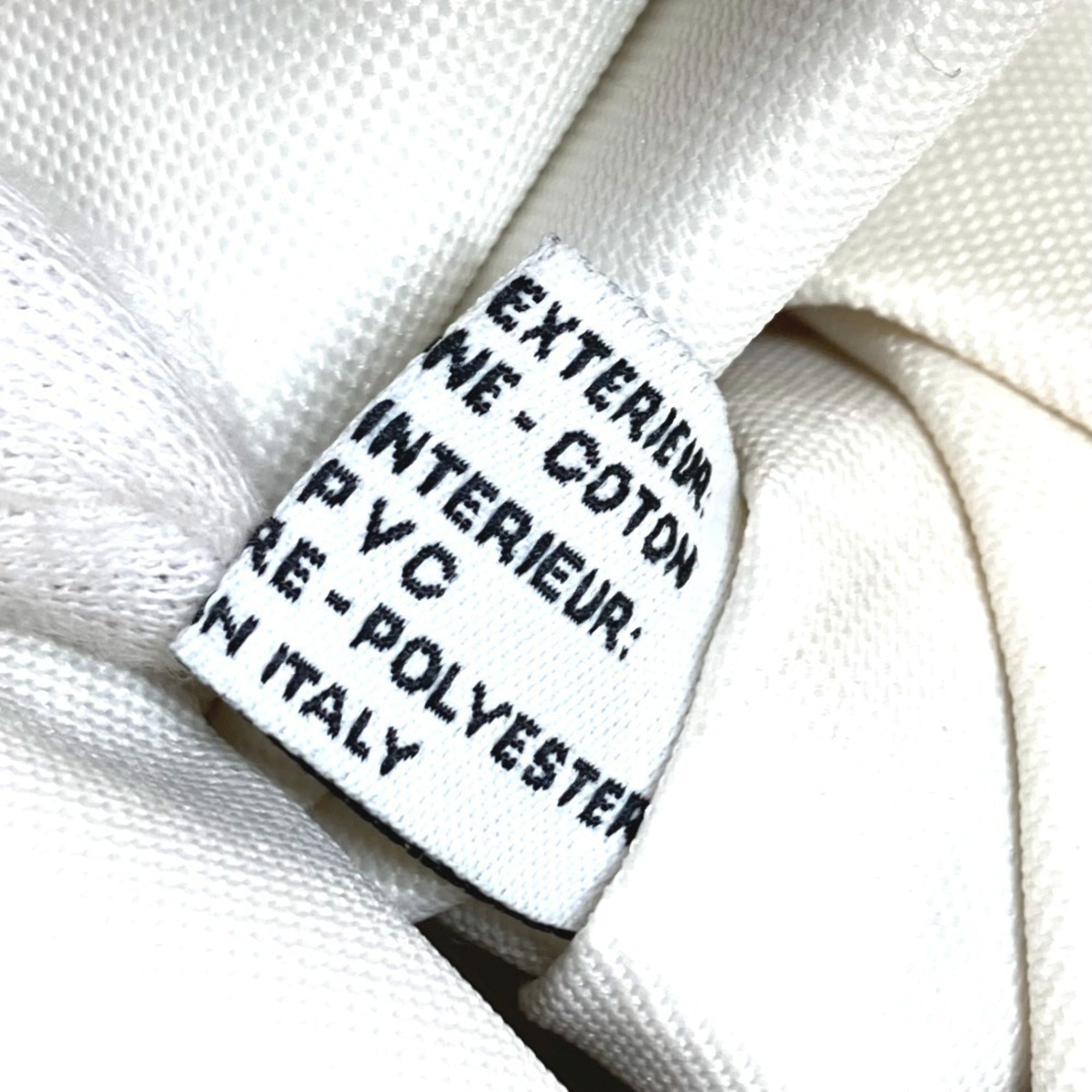 Chanel Black White Cotton Shoulder Bag (Pre-Owned)