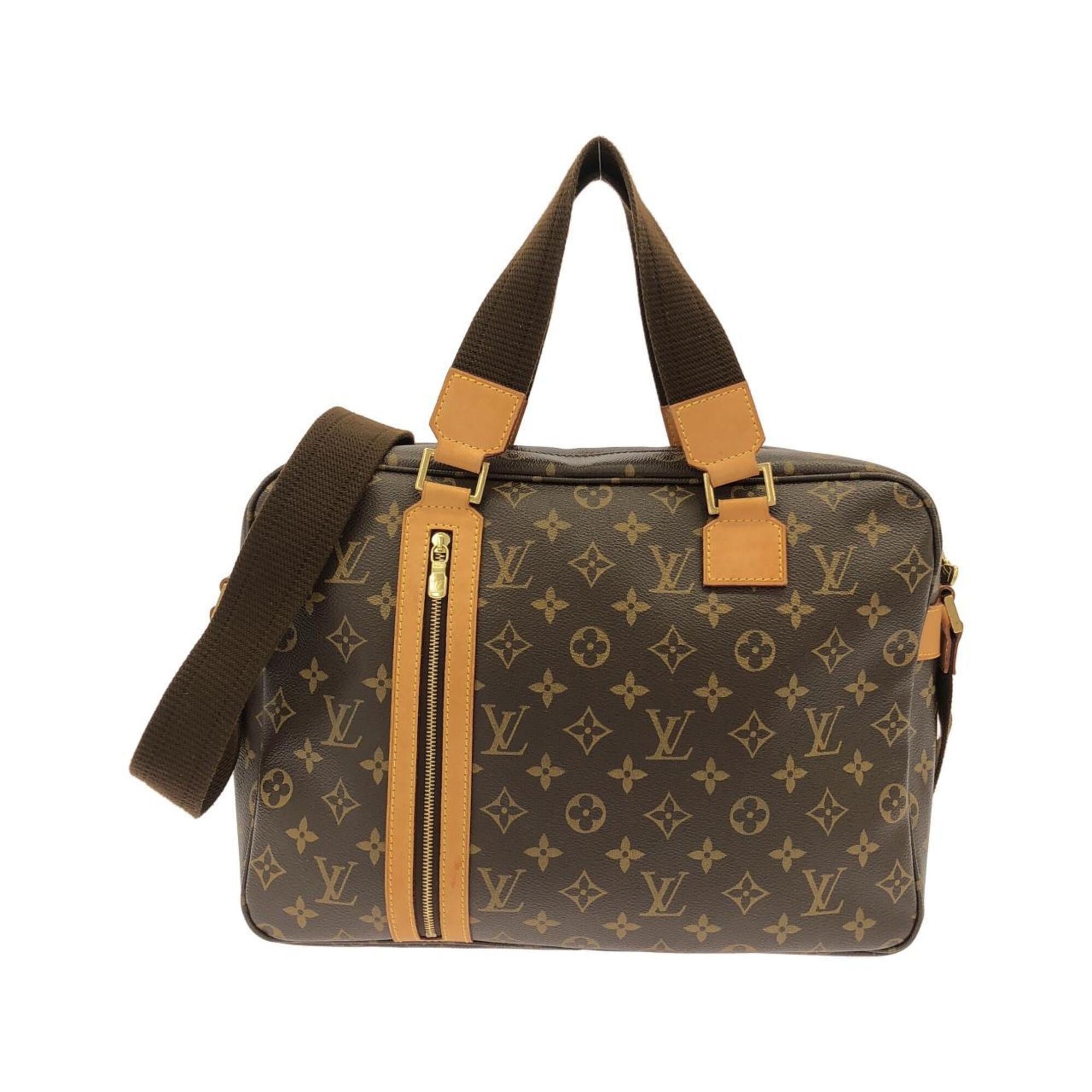 Louis Vuitton Monogram Marron Coated Canvas Handbag (Pre-Owned)