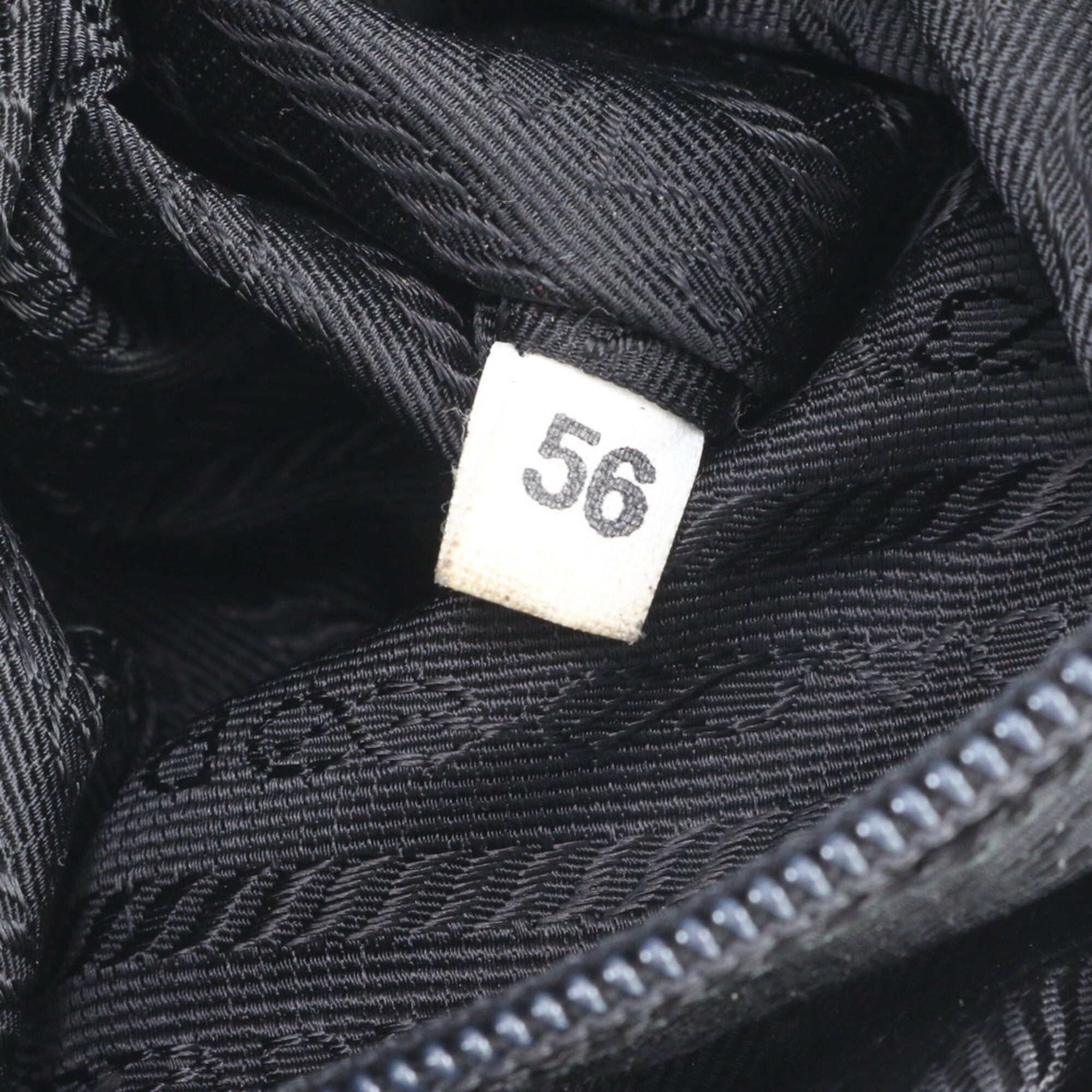 Prada Black Nylon Leather Backpack (Pre-Owned)