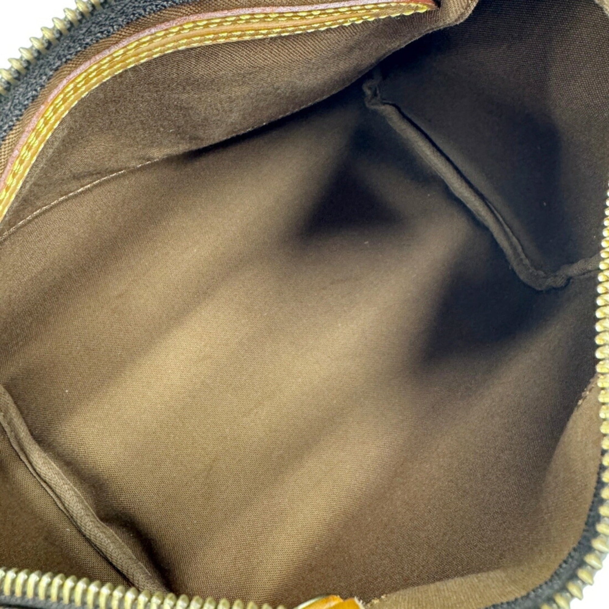Louis Vuitton Brown Monogram Boston Bag Handbag (Pre-Owned)