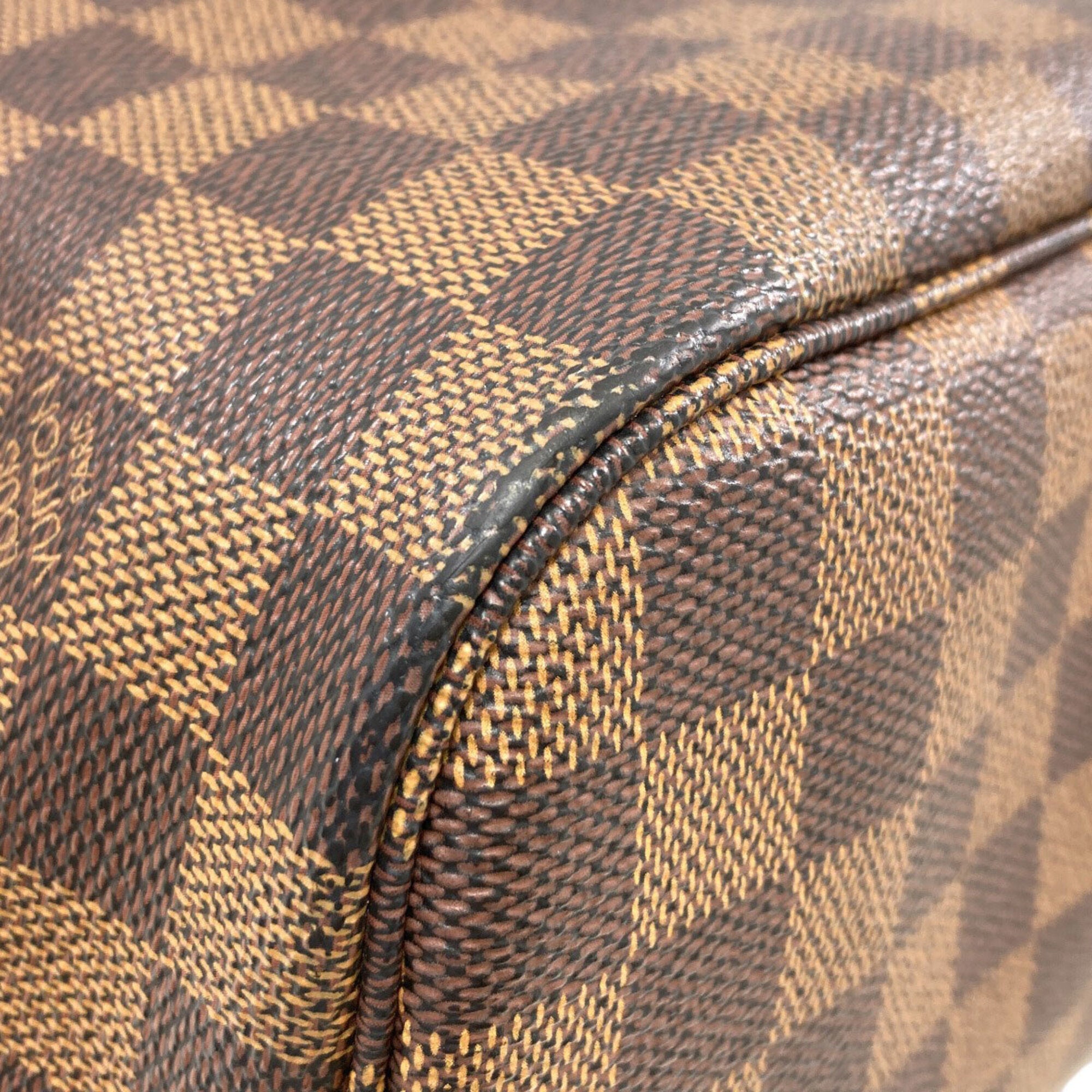 Louis Vuitton Damier Canvas Ebene Damier Canvas Tote Bag (Pre-Owned)