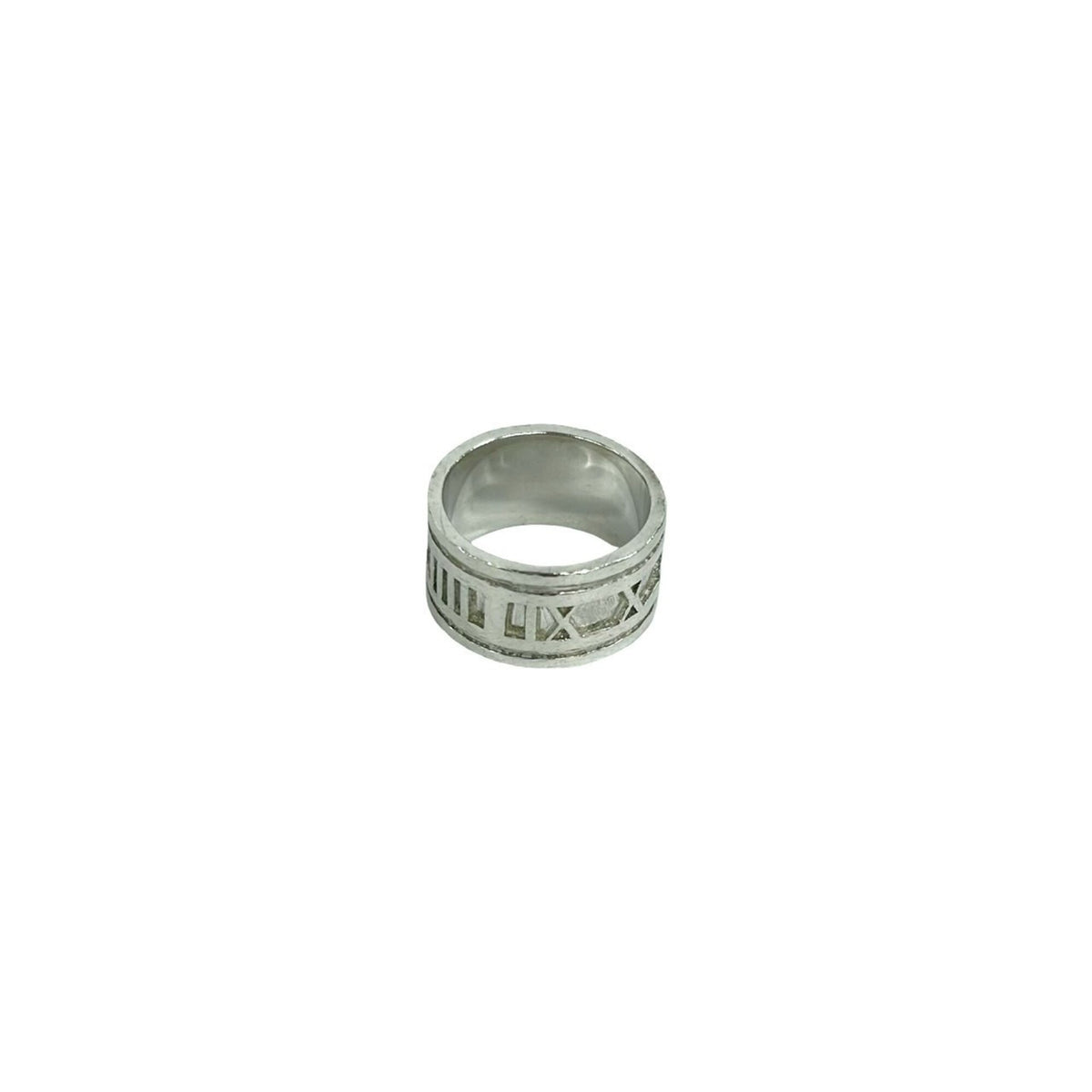 Tiffany Silver Silver 925 Band Ring (Pre-Owned)