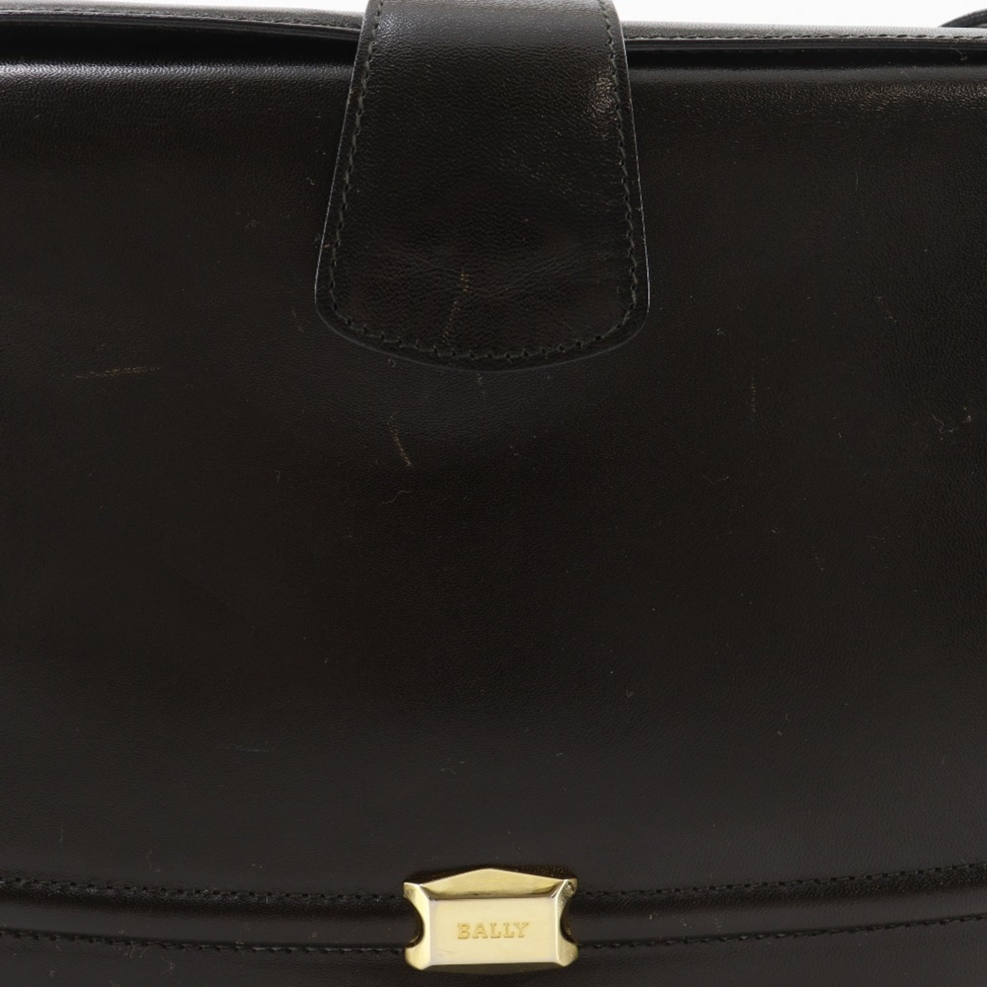 Bally Brown Leather Shoulder Bag (Pre-Owned)