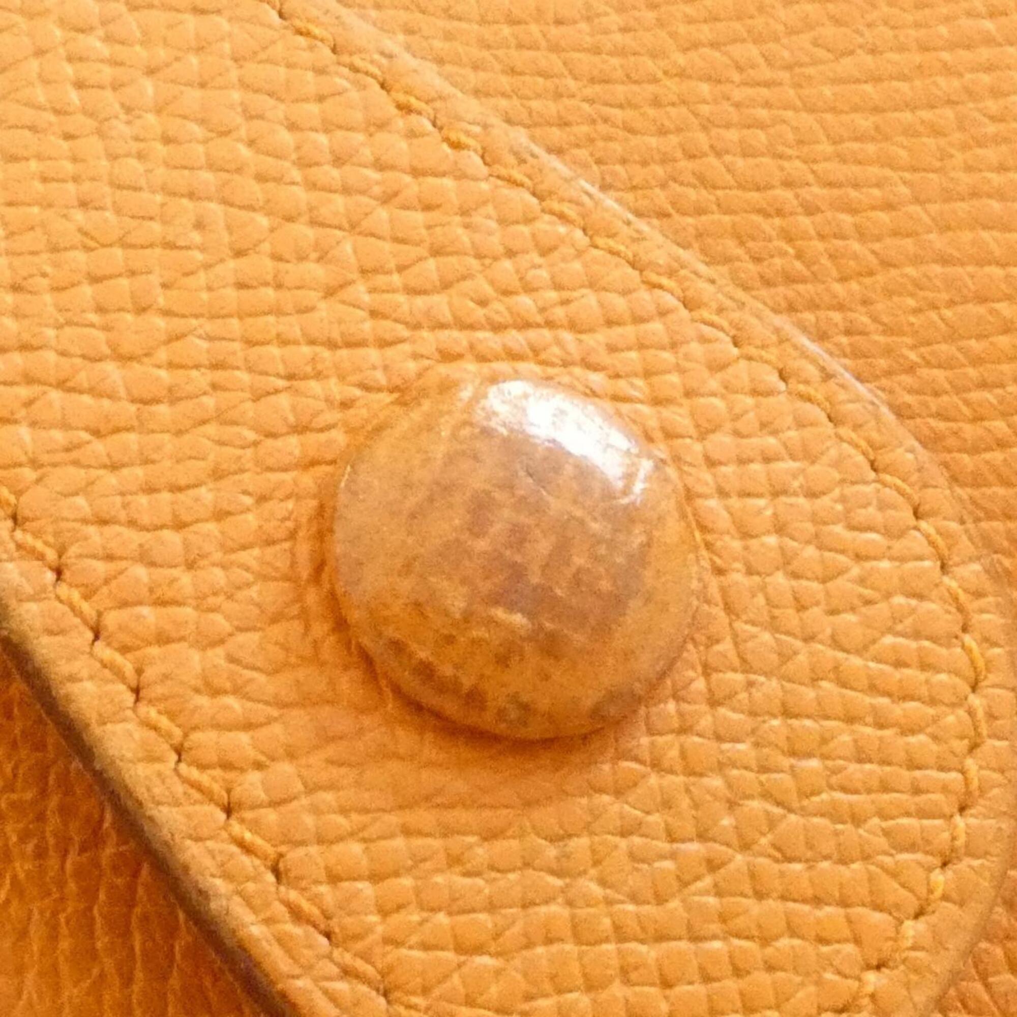 Hermes Orange Epsom Leather Shoulder Bag (Pre-Owned)