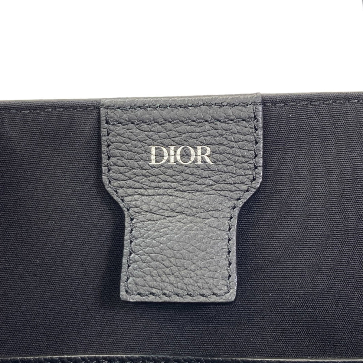Christian Dior Black Leather Tote Bag (Pre-Owned)