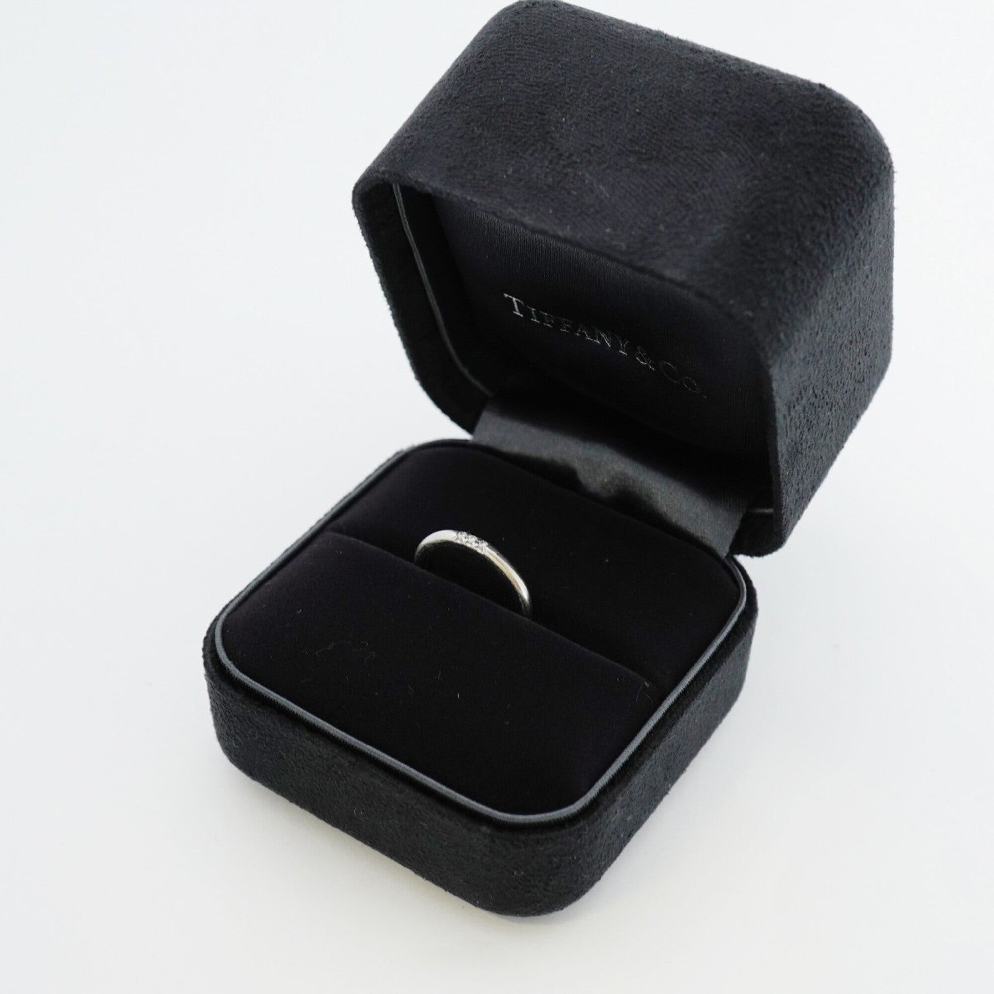 Tiffany Platinum 950 Band Ring (Pre-Owned)