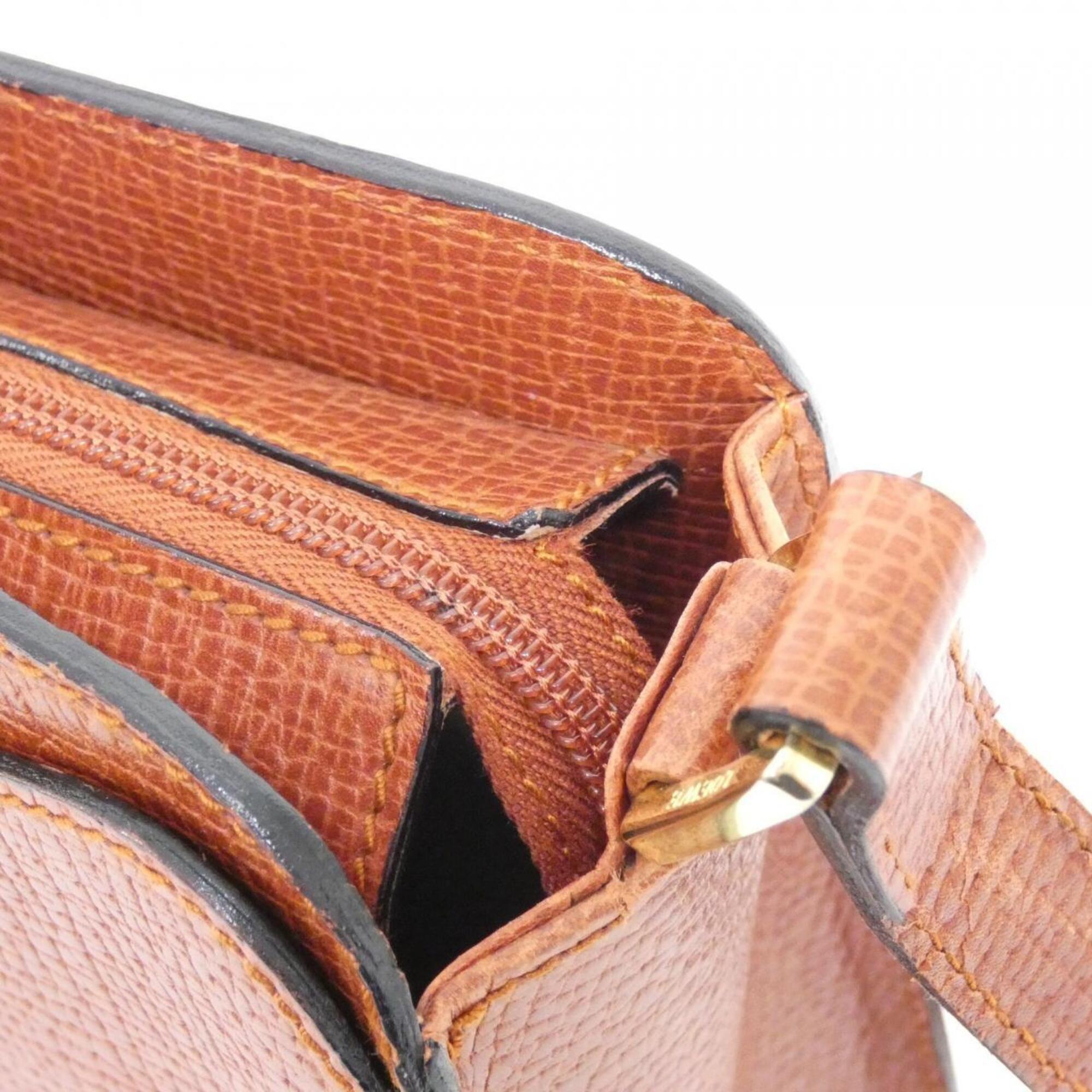 Loewe Brown Leather Shoulder Bag (Pre-Owned)