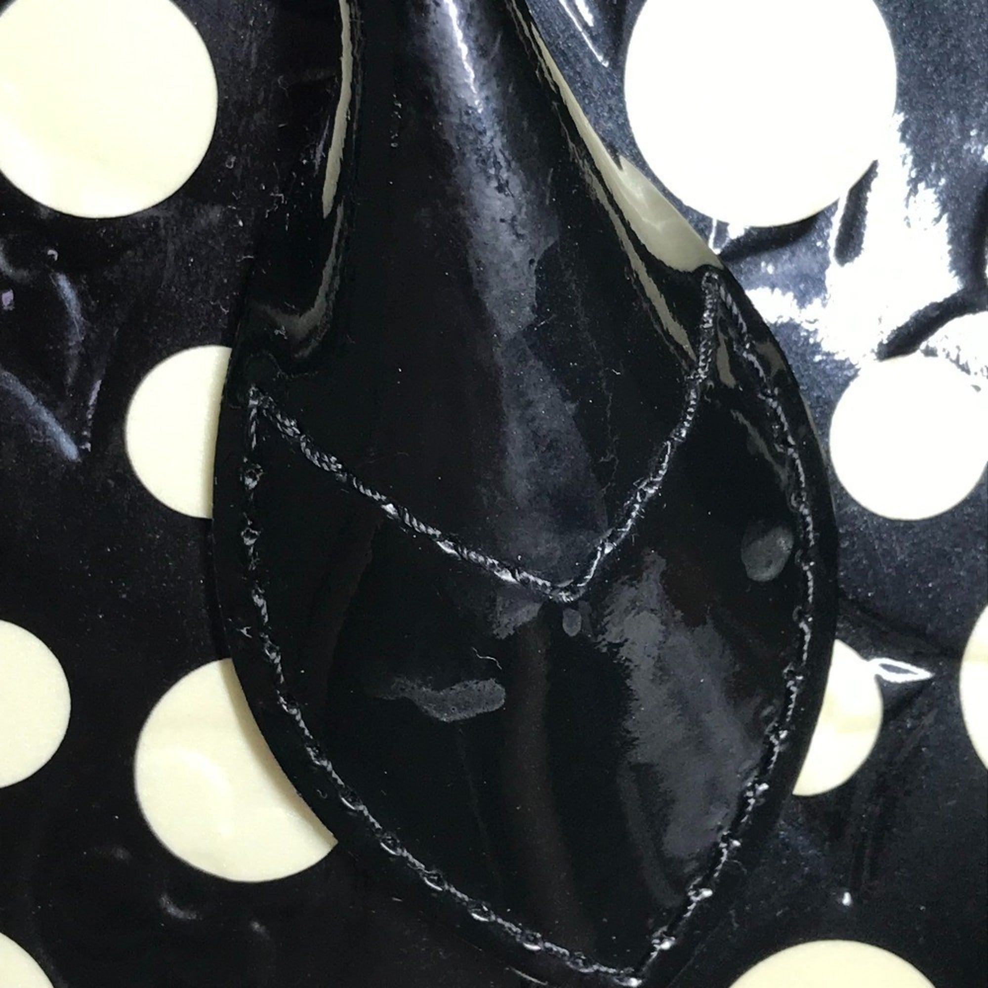 Louis Vuitton Black White Monogram Vernis Handbag Tote Bag (Pre-Owned)